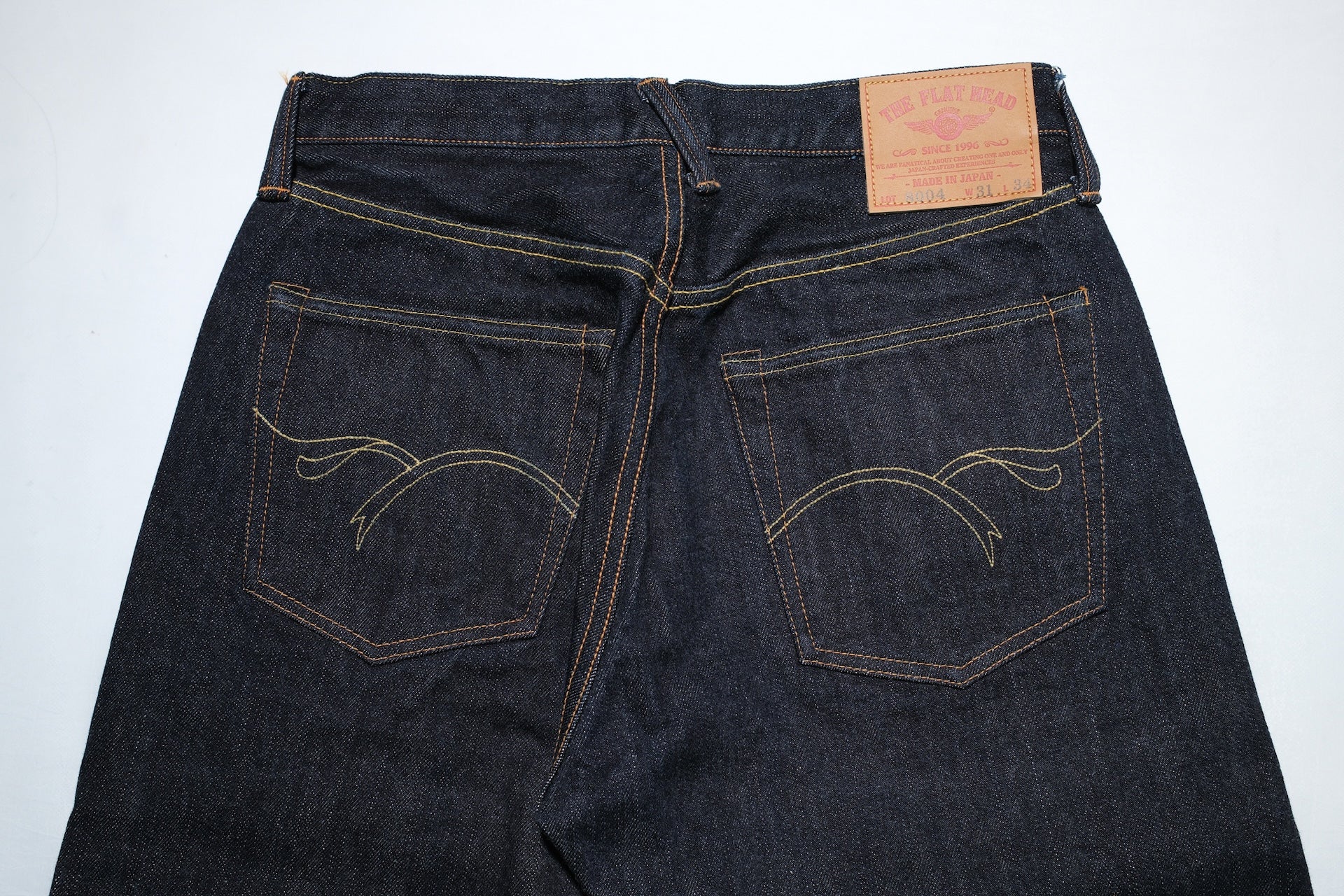 The Flat Head FN-8004 18oz Heavyweight Denim (Straight Tapered fit)