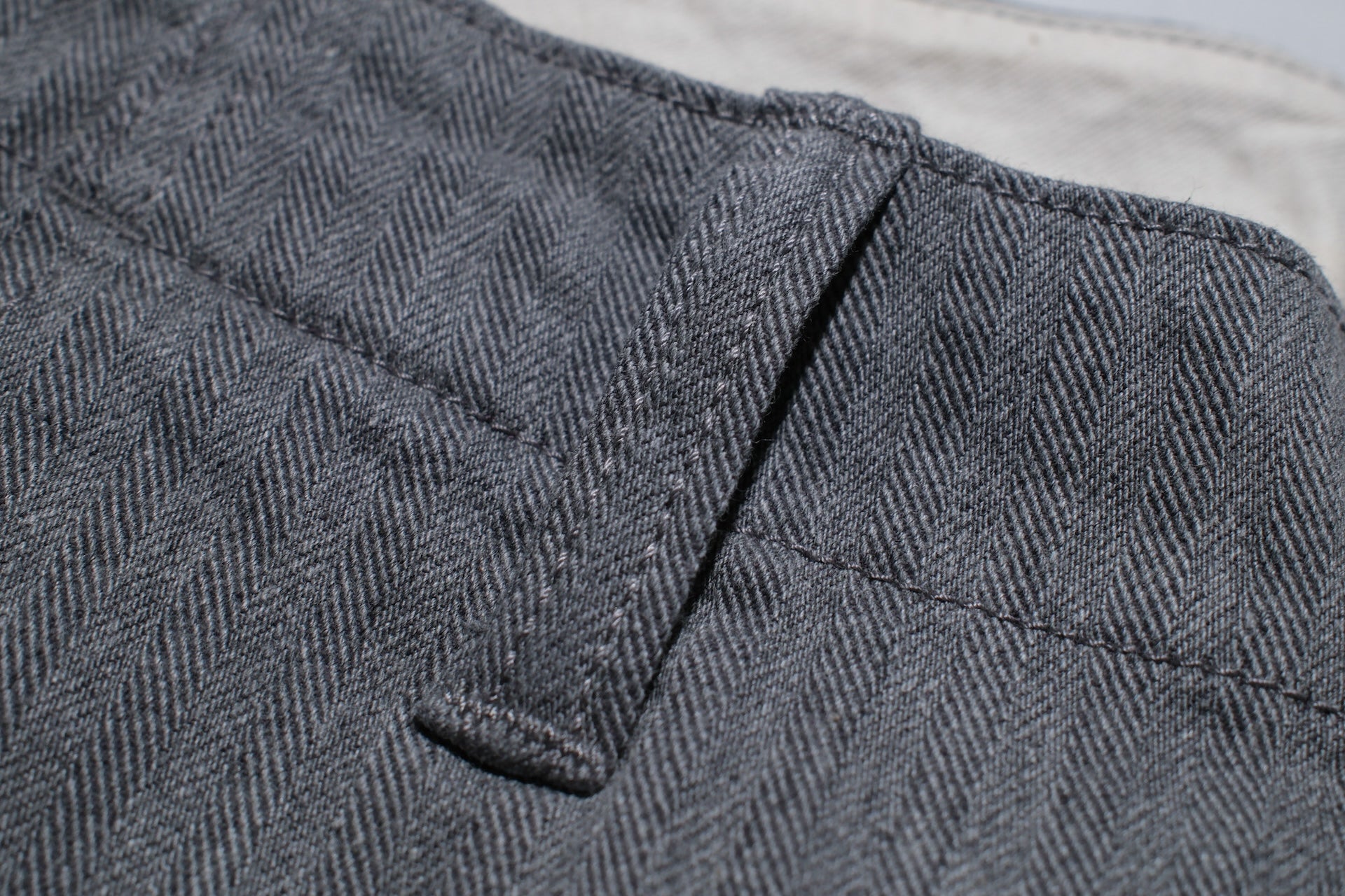 Pure Blue Japan 12oz Herringbone Twill Chinos (Gray)