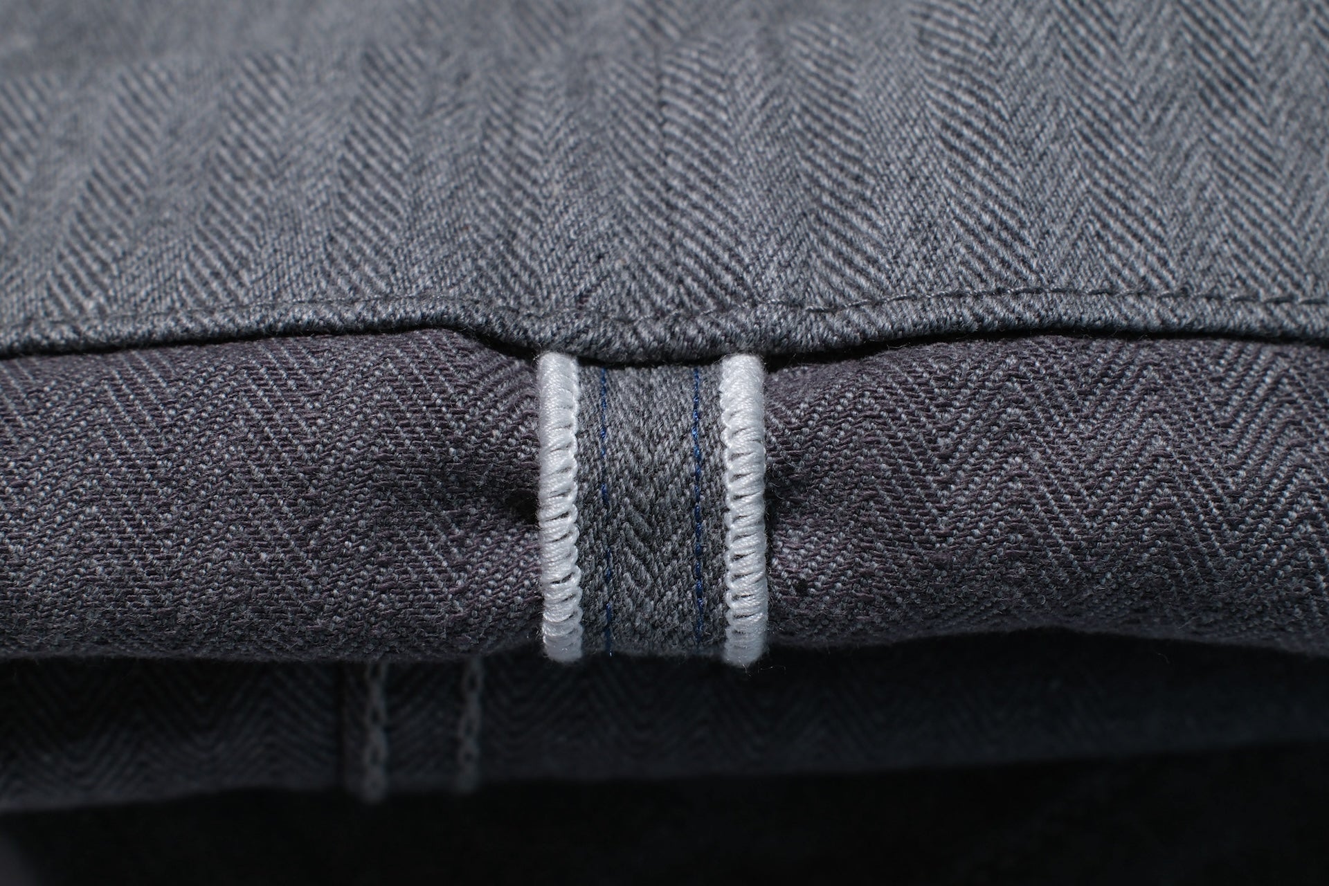 Pure Blue Japan 12oz Herringbone Twill Chinos (Gray)