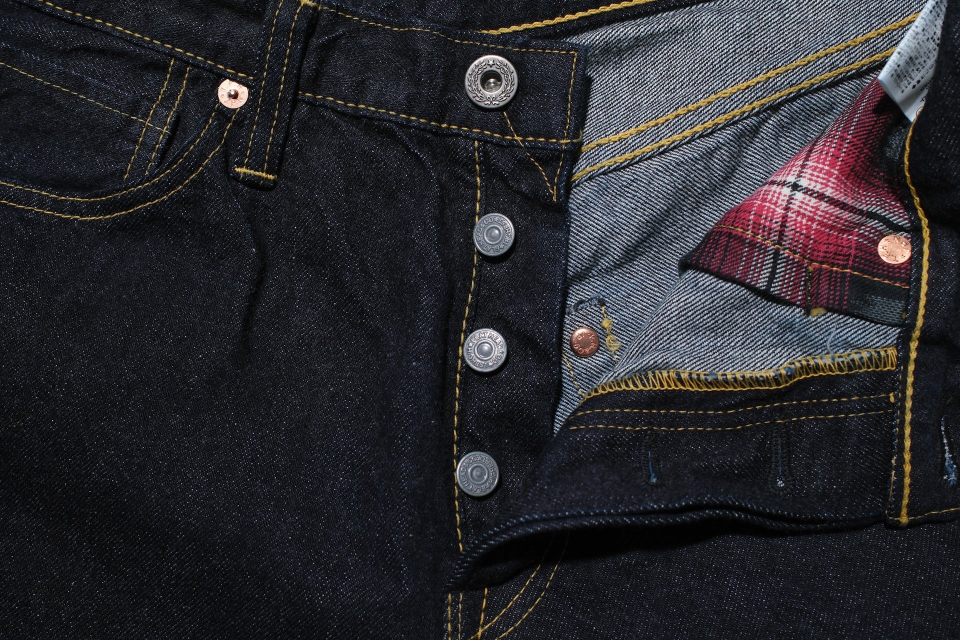 The Flat Head 12oz S2003 WWII Denim (Straight Tapered fit)