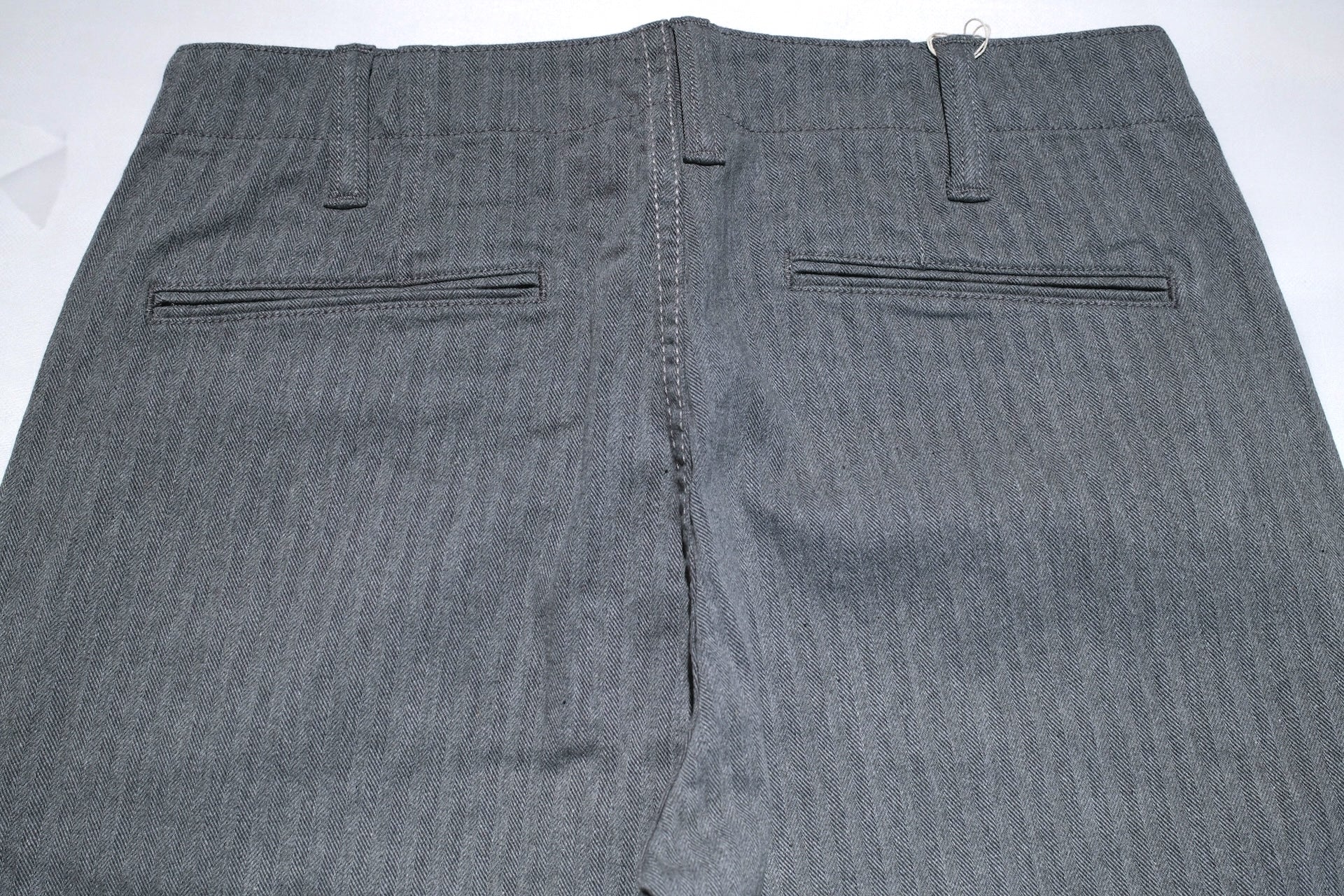 Pure Blue Japan 12oz Herringbone Twill Chinos (Gray)