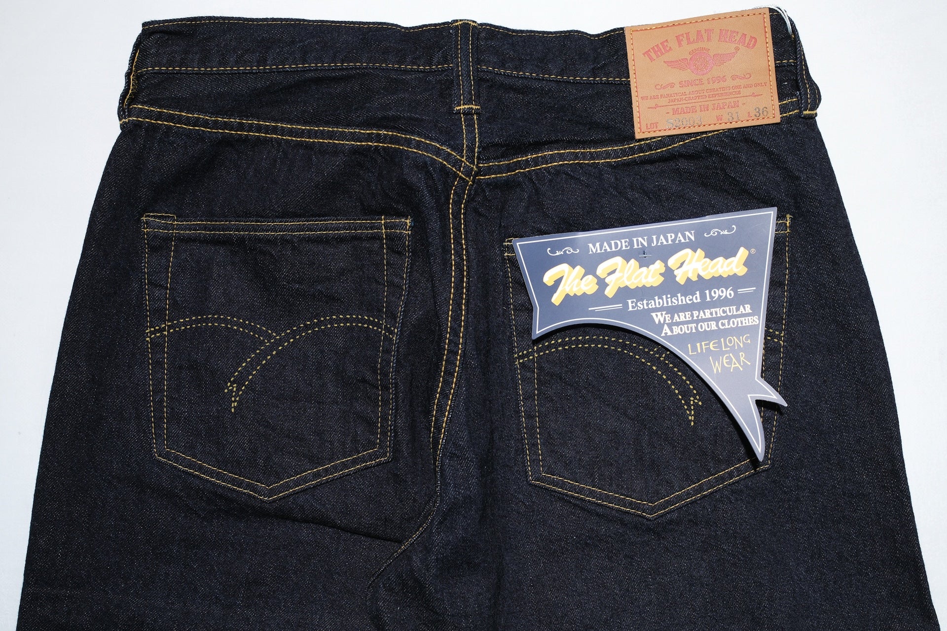 The Flat Head 12oz S2003 WWII Denim (Straight Tapered fit)