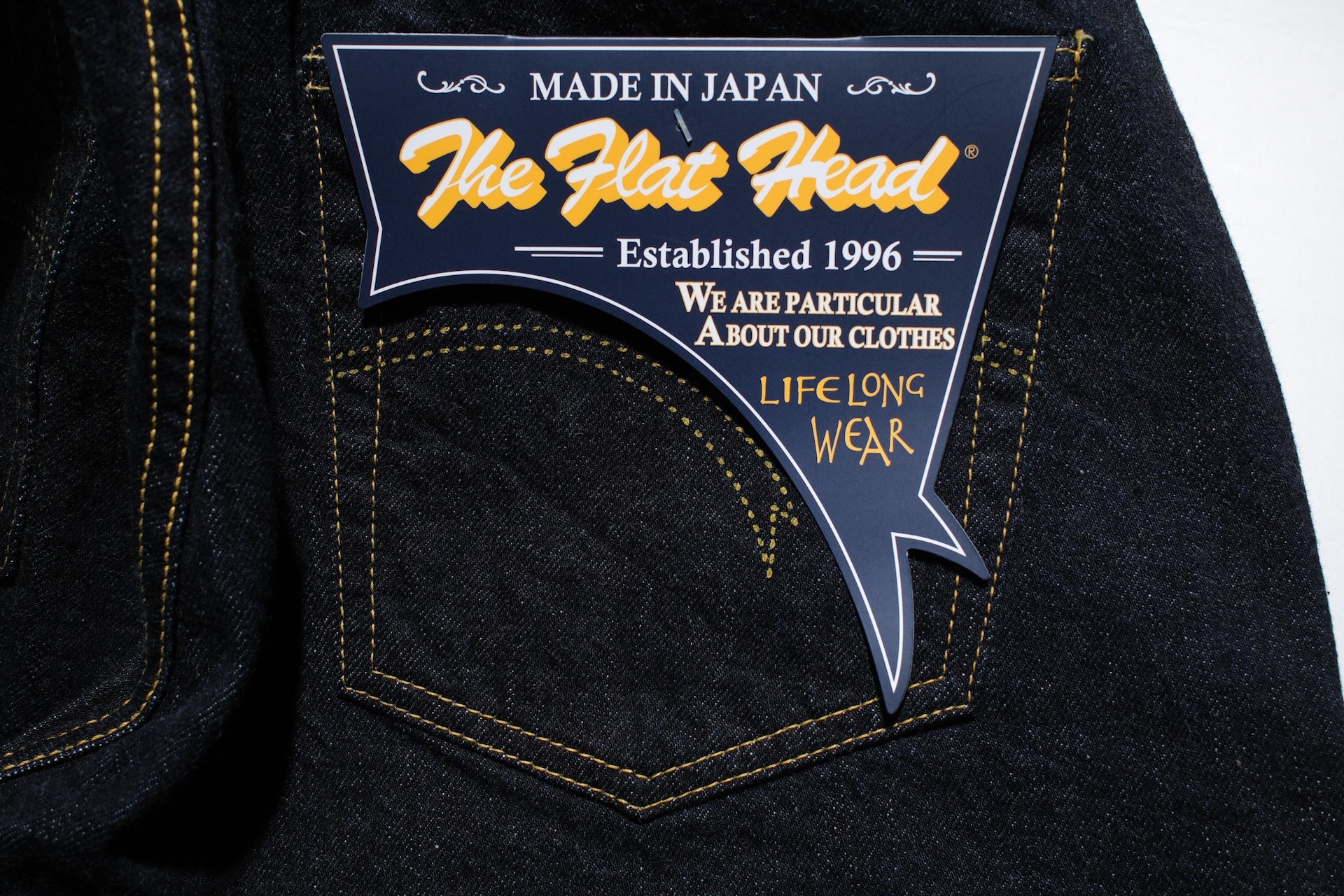 The Flat Head 12oz S2003 WWII Denim (Straight Tapered fit)