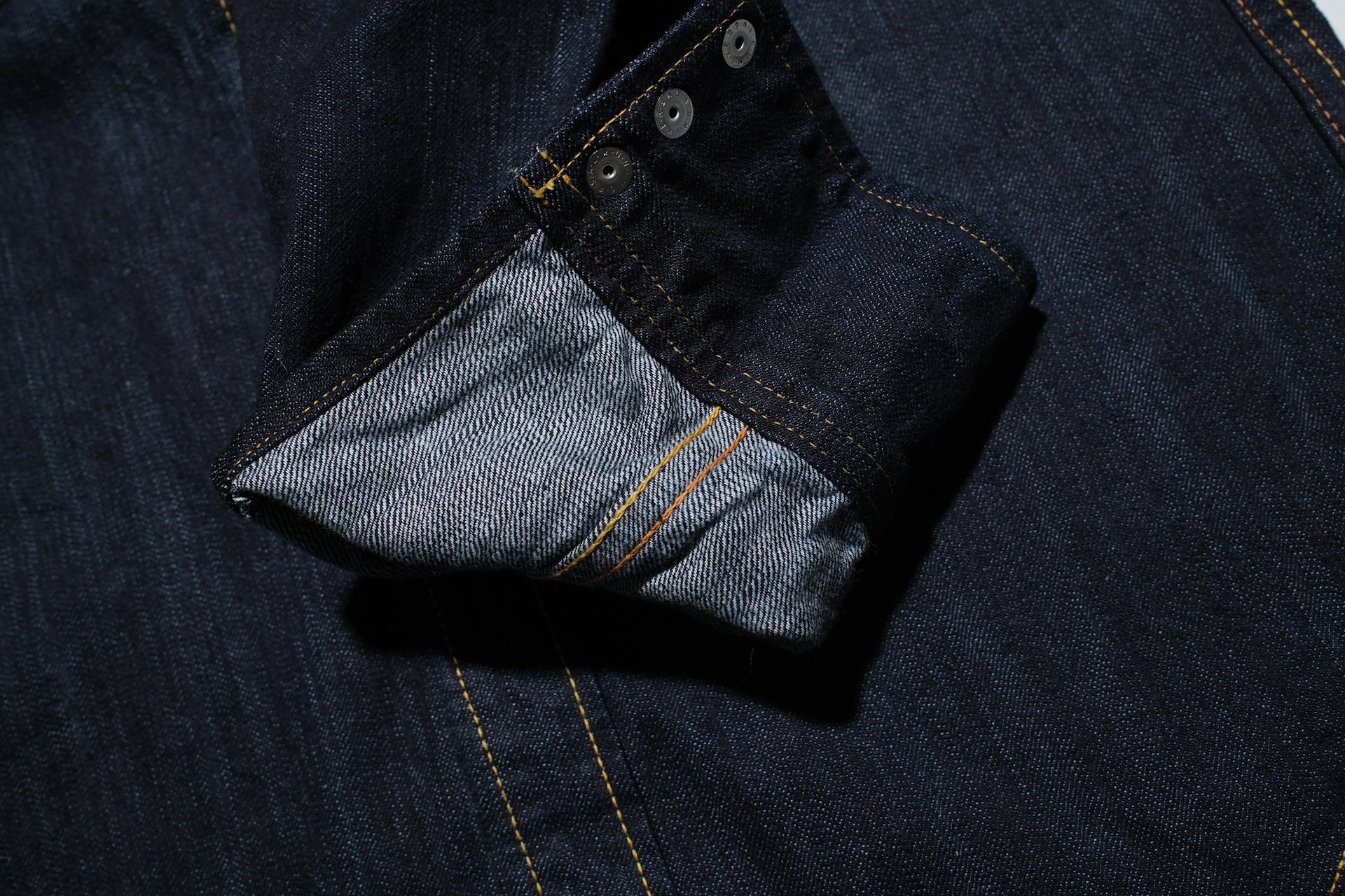 The Flat Head 10oz "Type 2" Indigo Dyed Denim Western Shirt