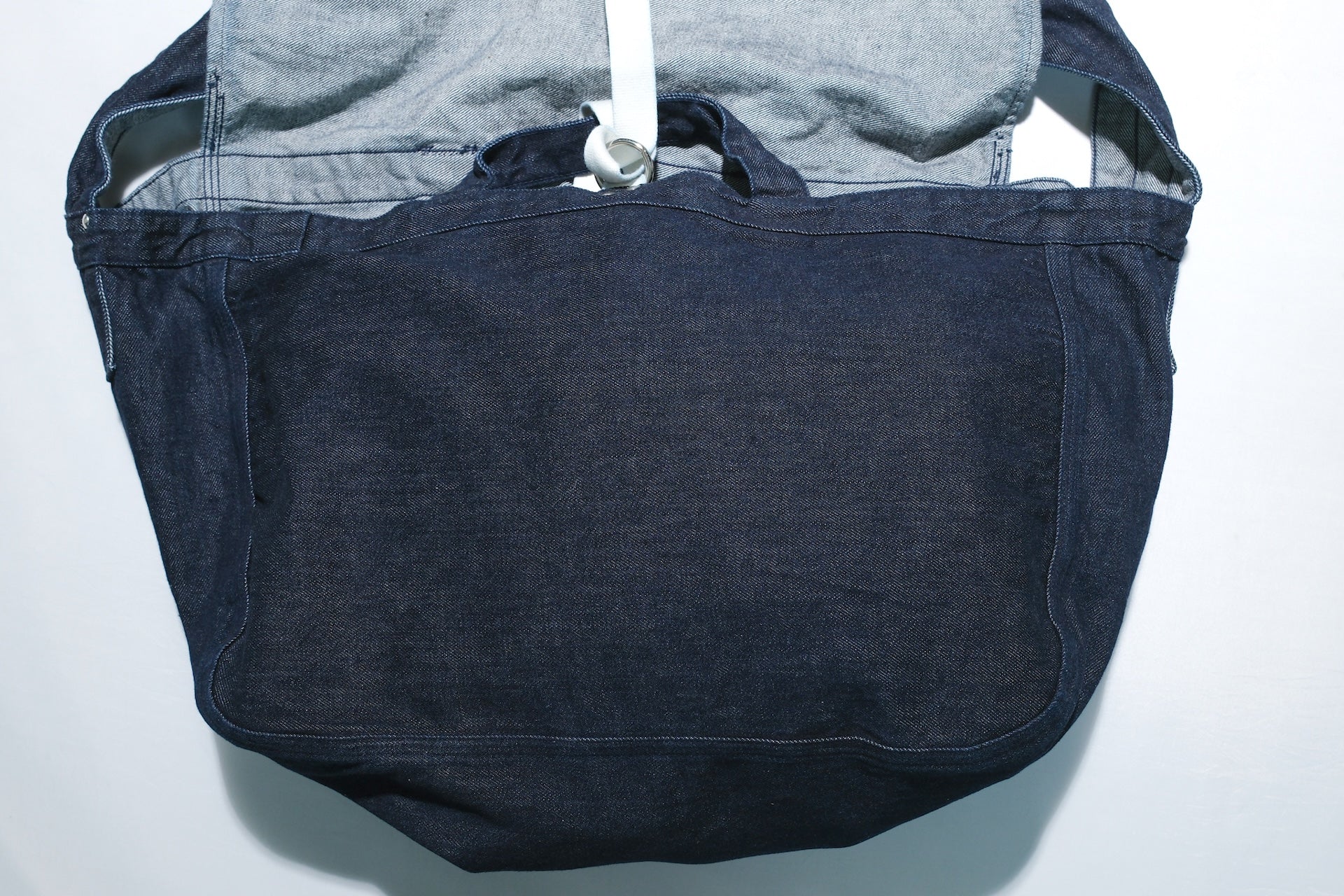 Denime X Warehouse Co 14oz Indigo Dyed Denim Newspaper Bag