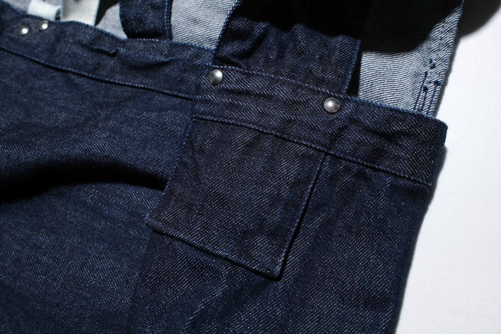 Denime X Warehouse Co 14oz Indigo Dyed Denim Newspaper Bag