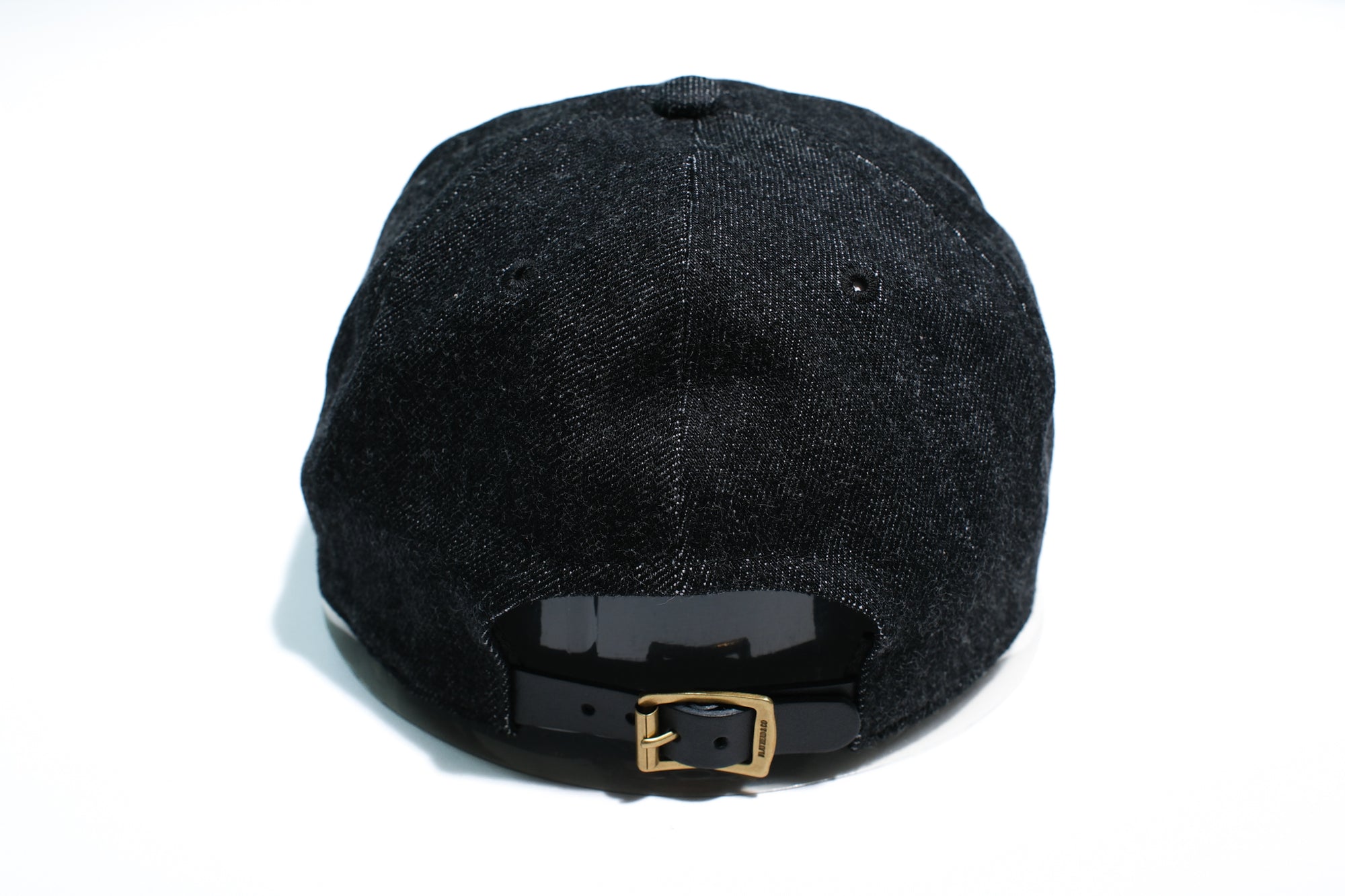 The Flat Head 12oz Selvage Denim "Hot Rod" Trucker Cap (Sumi Black)