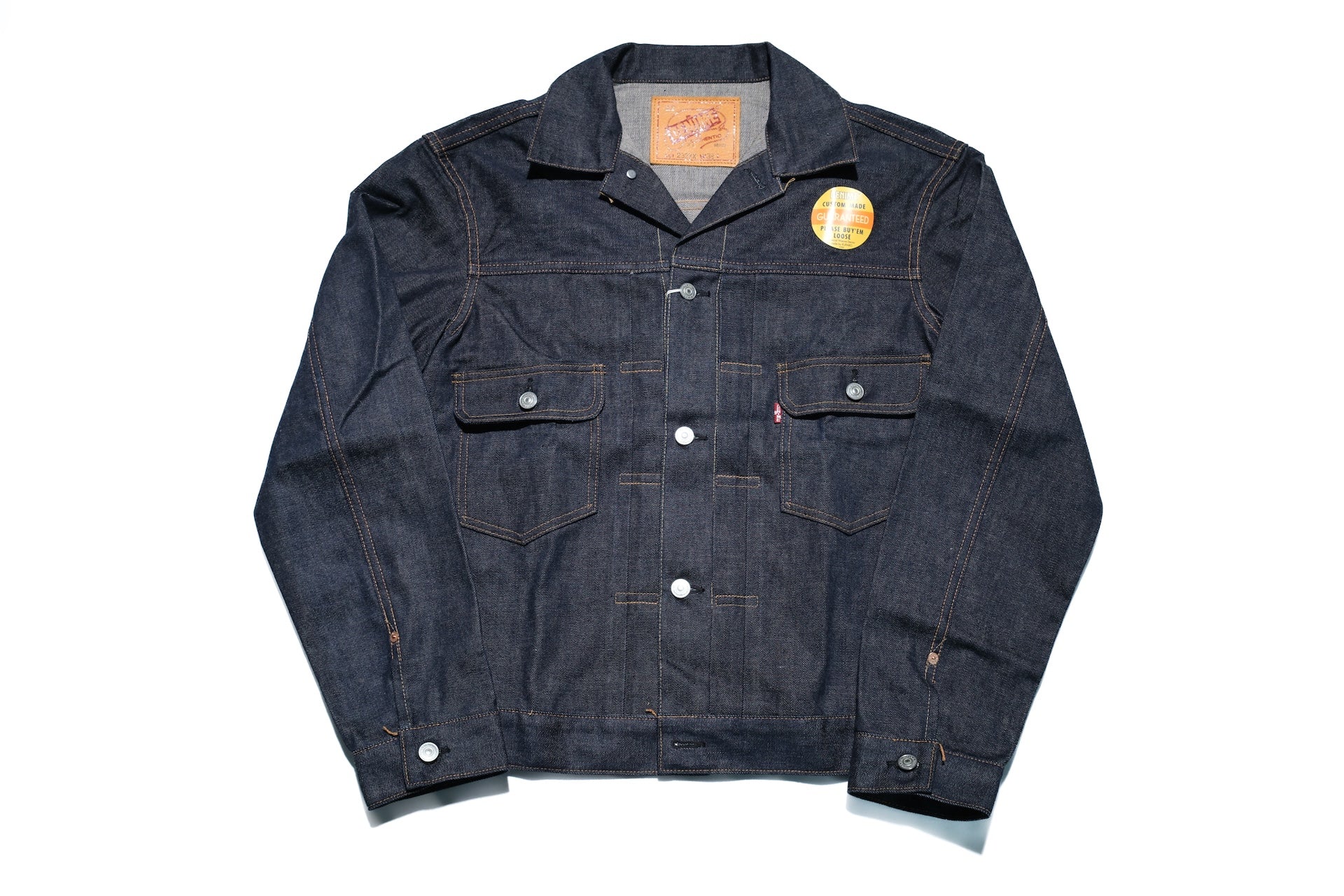 Denime X Warehouse Co. LOT. 232XX-54 14.5oz Indigo Dyed Type 2 Denim Jacket (1954 Model)