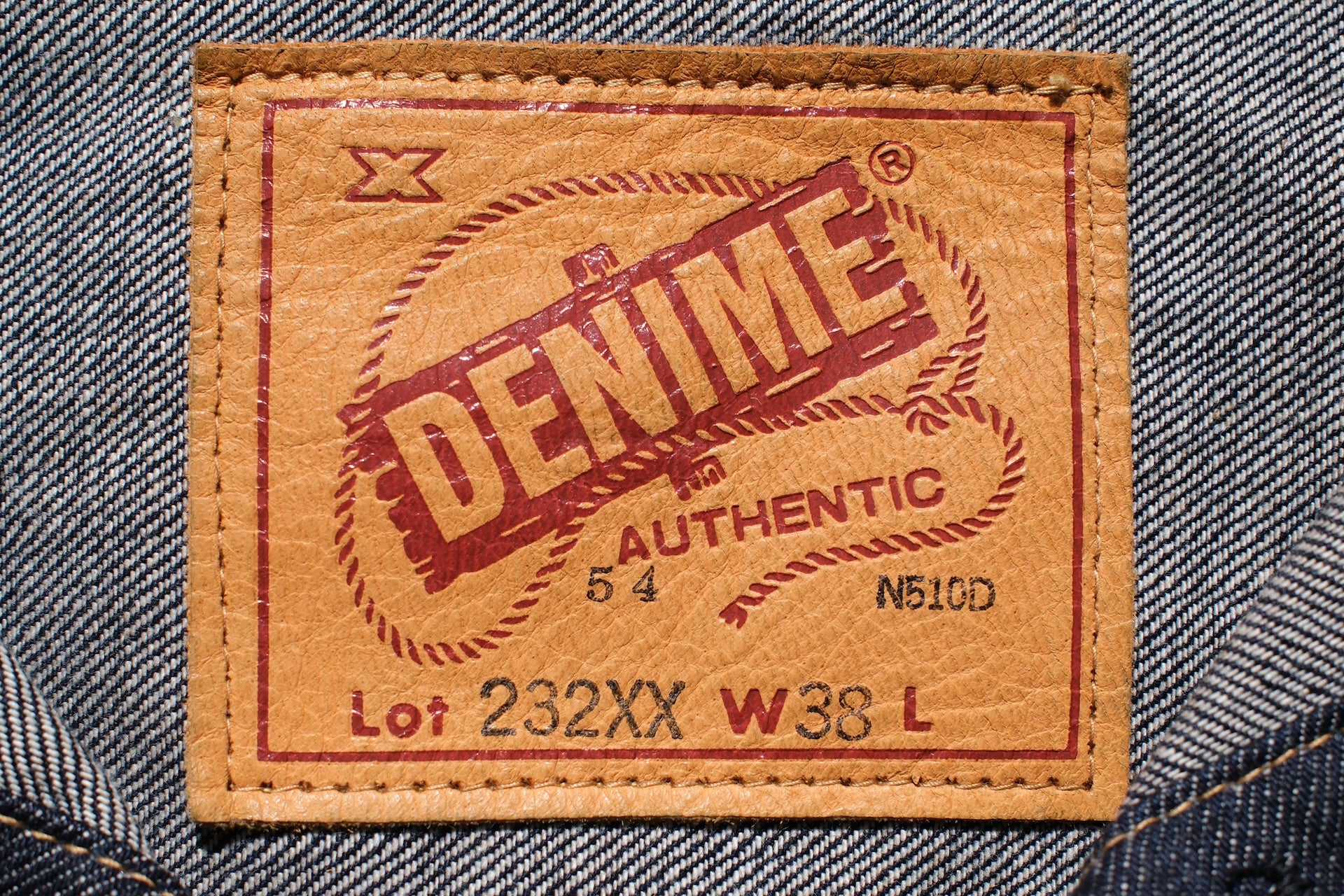 Denime X Warehouse Co. LOT. 232XX-54 14.5oz Indigo Dyed Type 2 Denim Jacket (1954 Model)