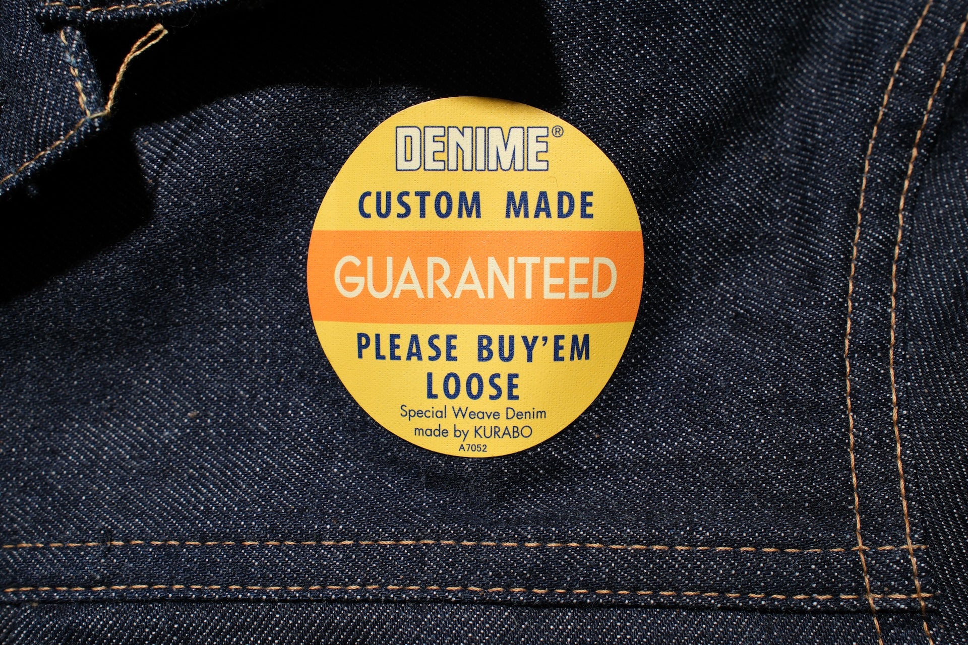 Denime X Warehouse Co. LOT. 232XX-54 14.5oz Indigo Dyed Type 2 Denim Jacket (1954 Model)