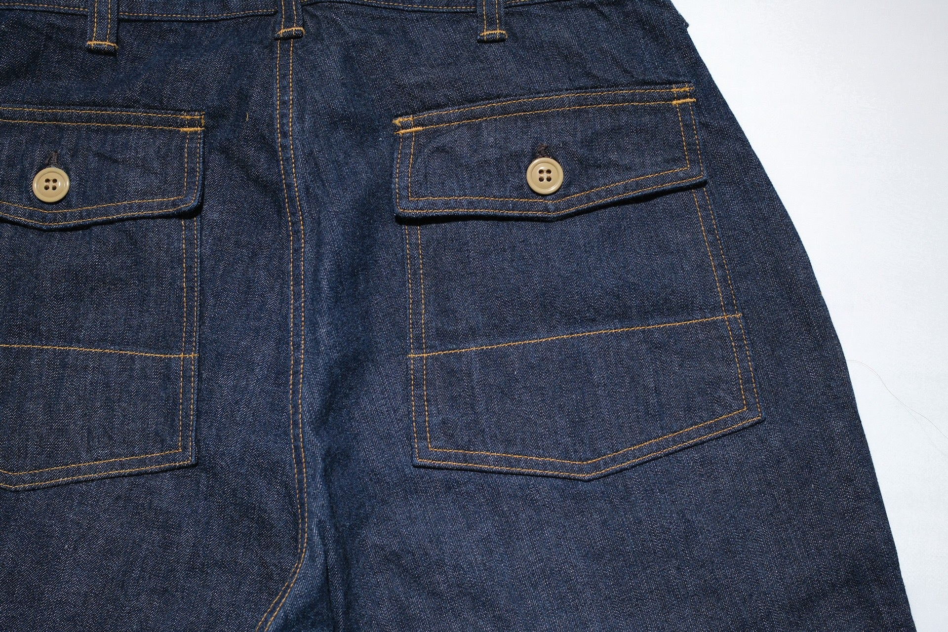 Freewheelers "Sidewinder" USN Denim Military Shorts