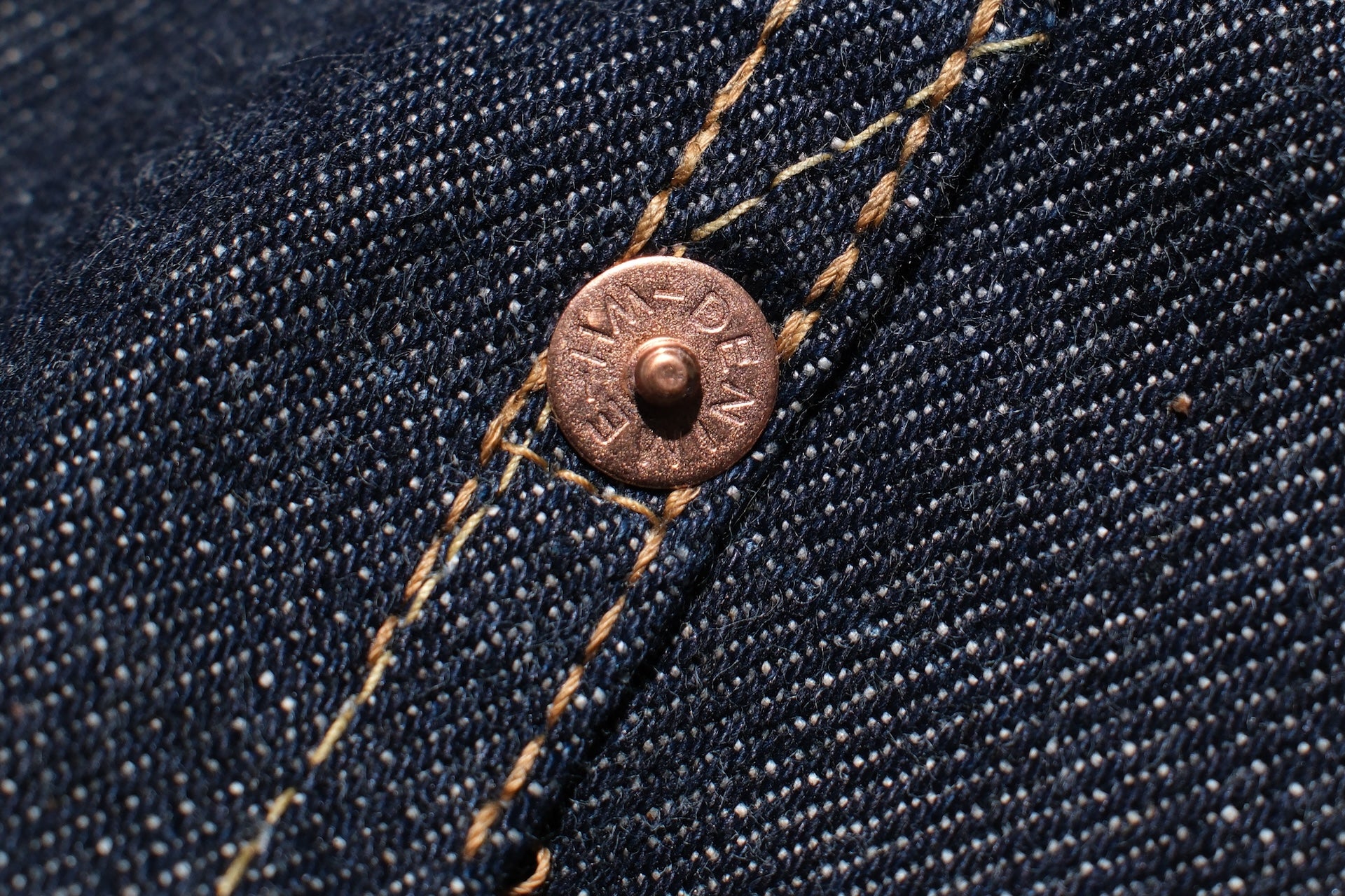Denime X Warehouse Co. LOT. 232XX-54 14.5oz Indigo Dyed Type 2 Denim Jacket (1954 Model)