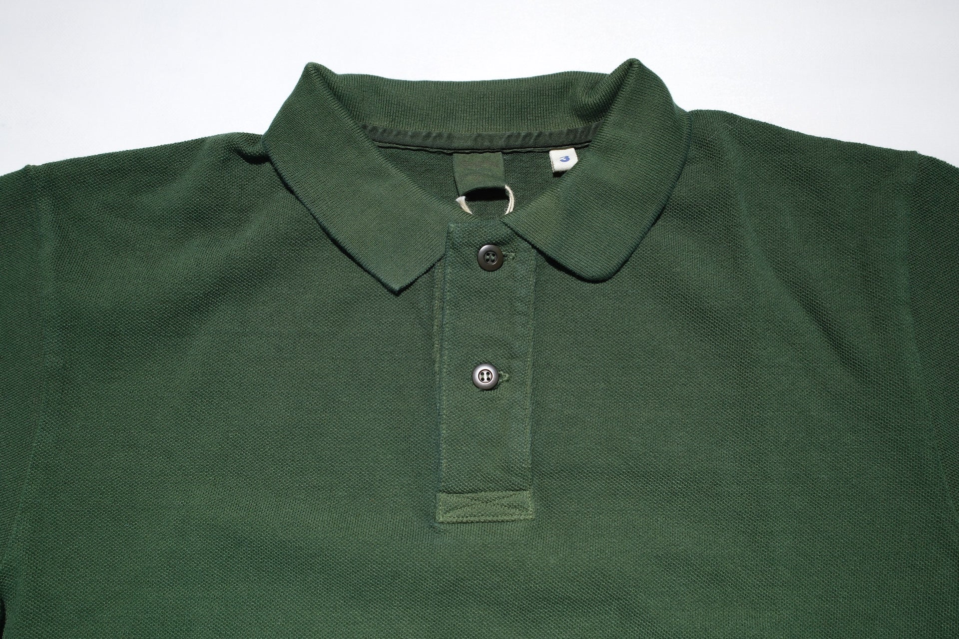 UES Ultra-Heavyweight Slubby Polo Shirt (Green)