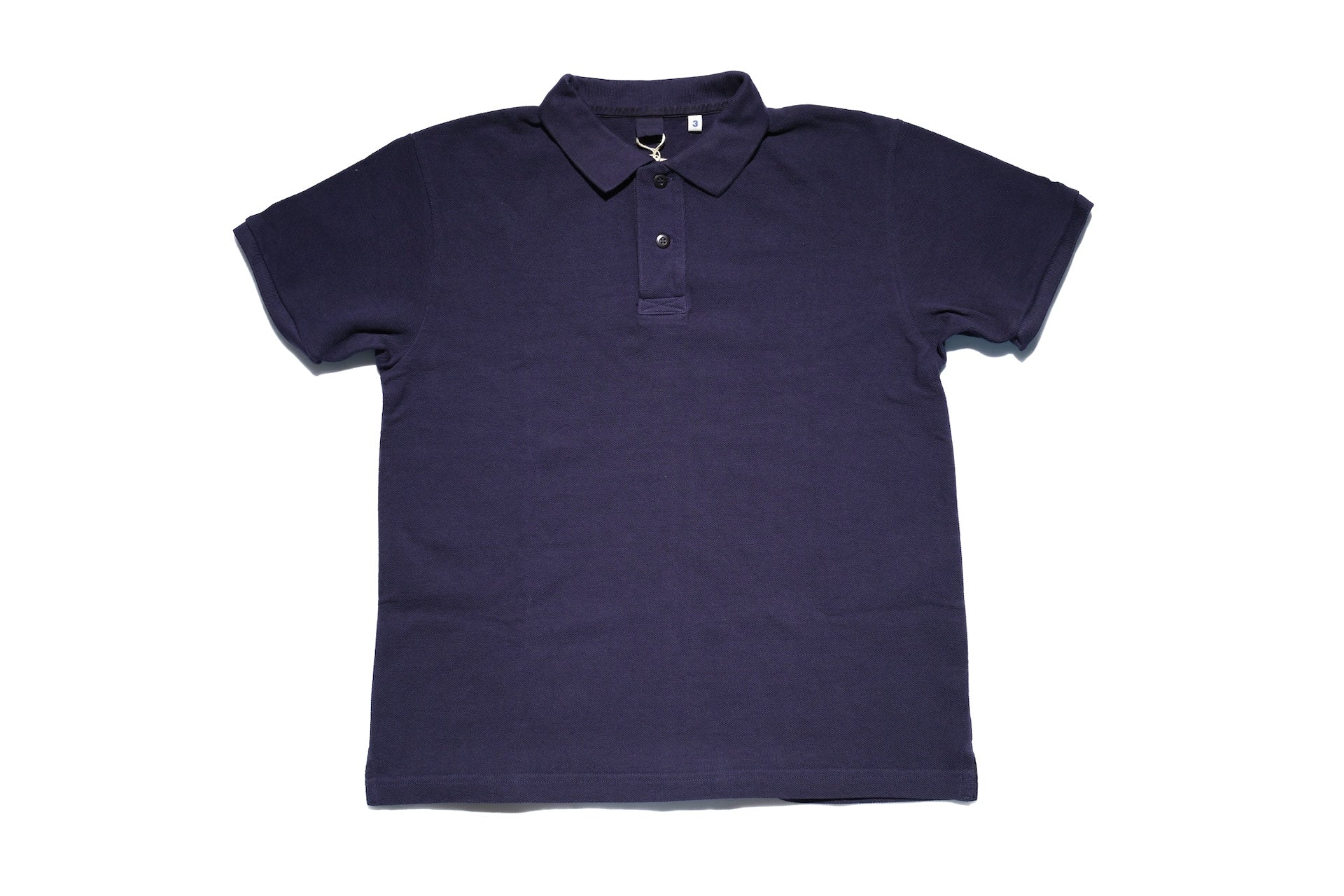 UES Ultra-Heavyweight Slubby Polo Shirt (Navy)