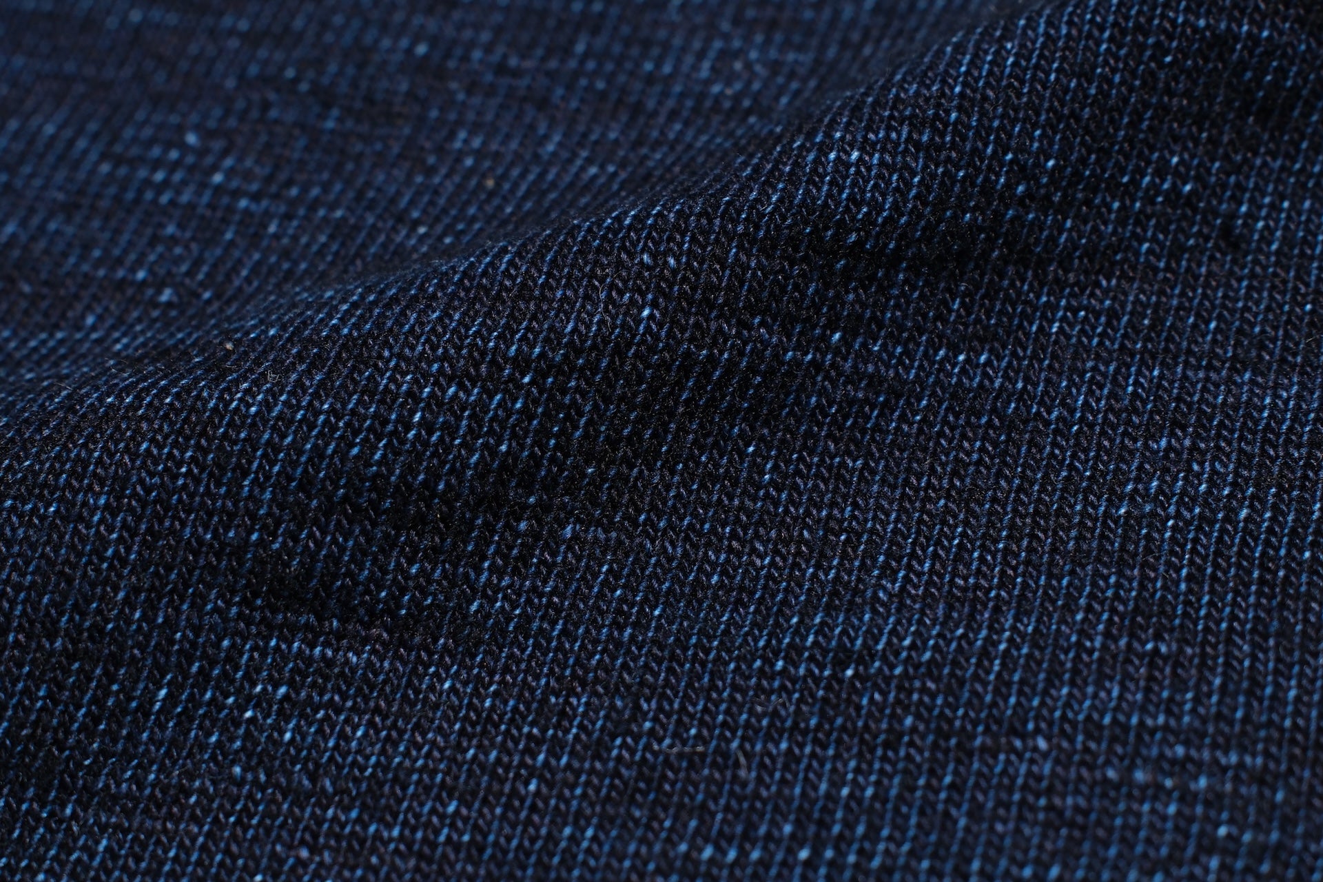 UES 11oz “NO.7 Silky-Smooth” Ultra-Heavyweight Plain Tee (Grand Indigo)