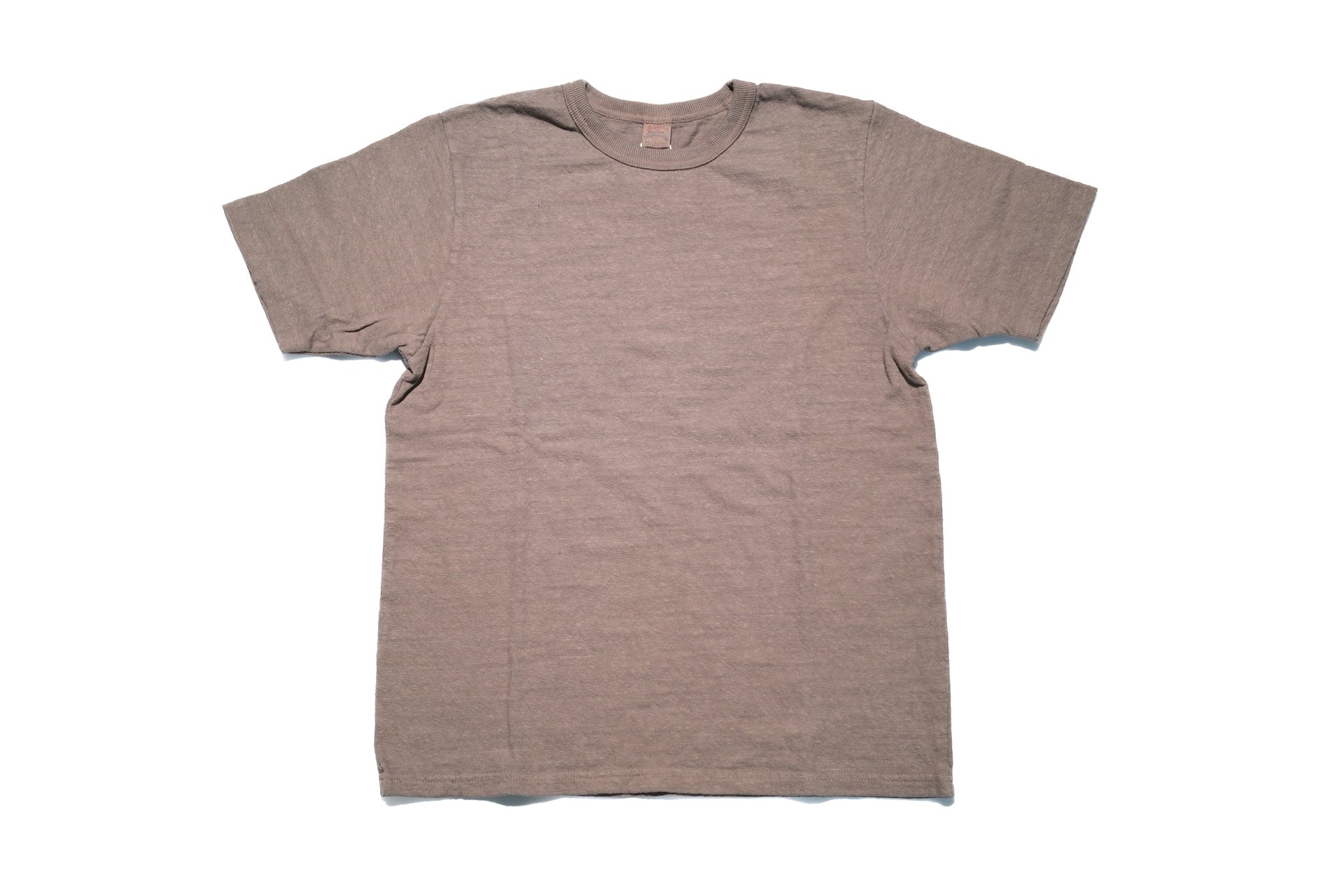 UES 9.5oz "NO.8 Slub Nep" Heavyweight Plain Tee (Coffee Bean)