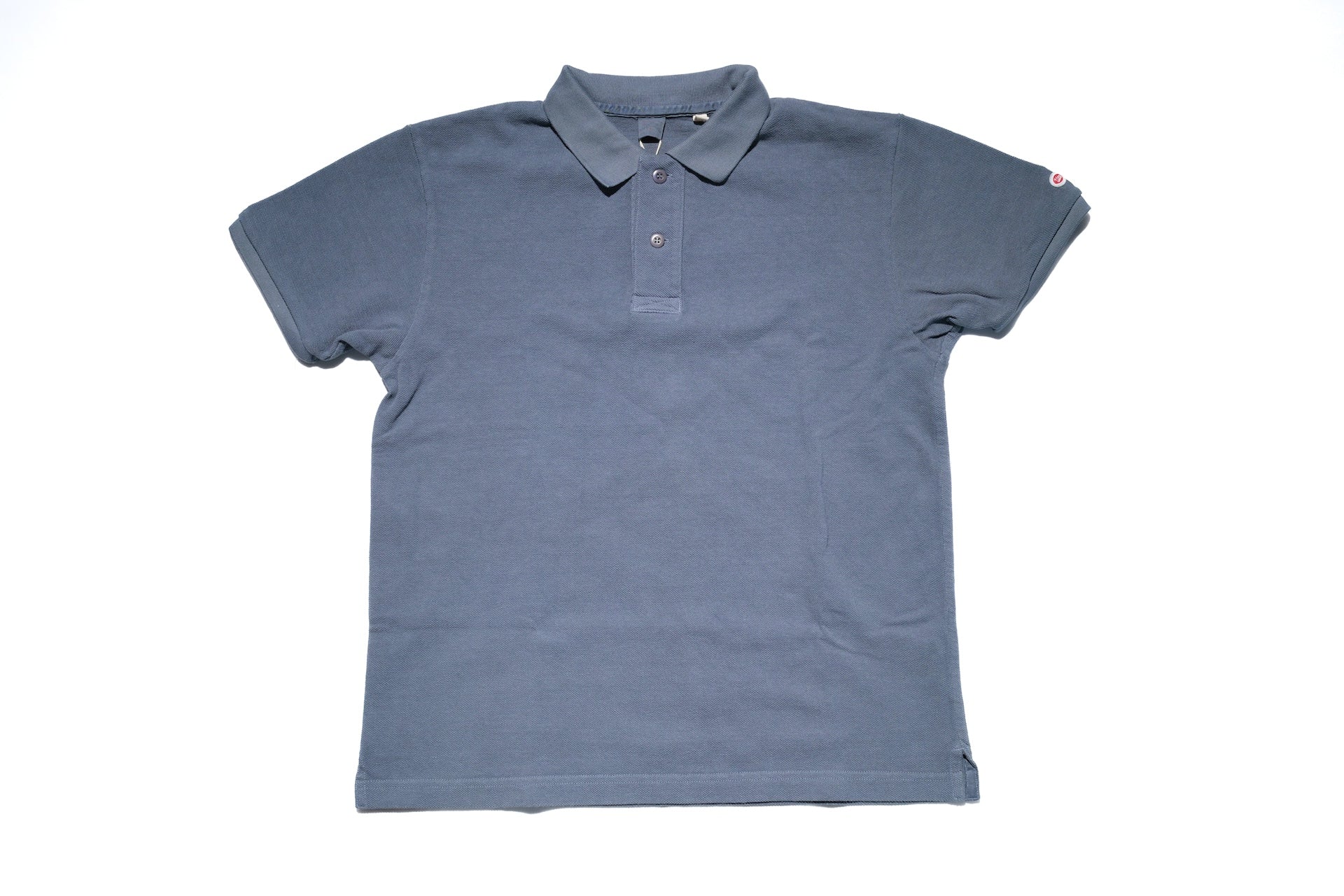 UES Ultra-Heavyweight Slubby Polo Shirt (Lake Blue)