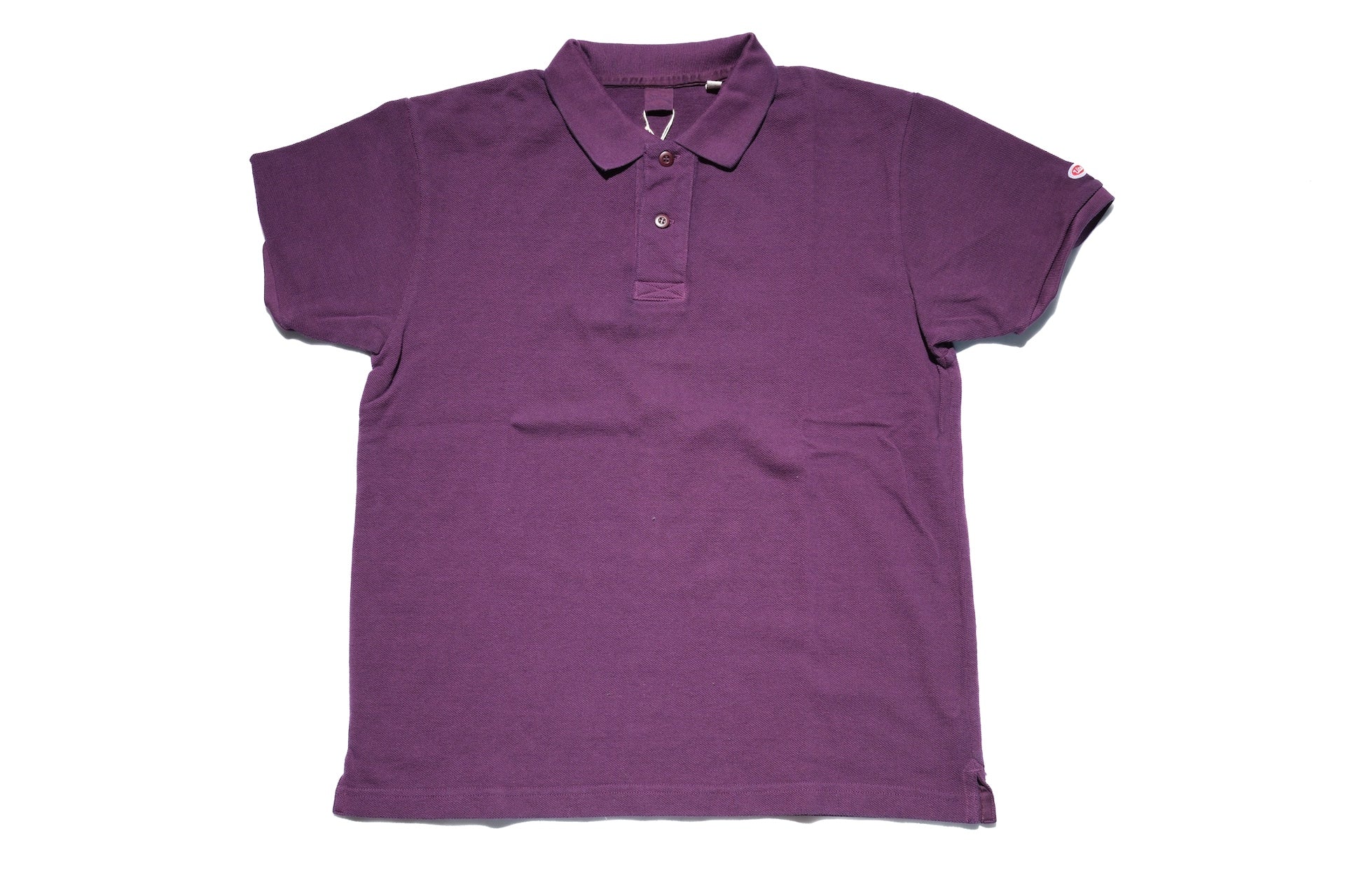 UES Ultra-Heavyweight Slubby Polo Shirt (Purple)