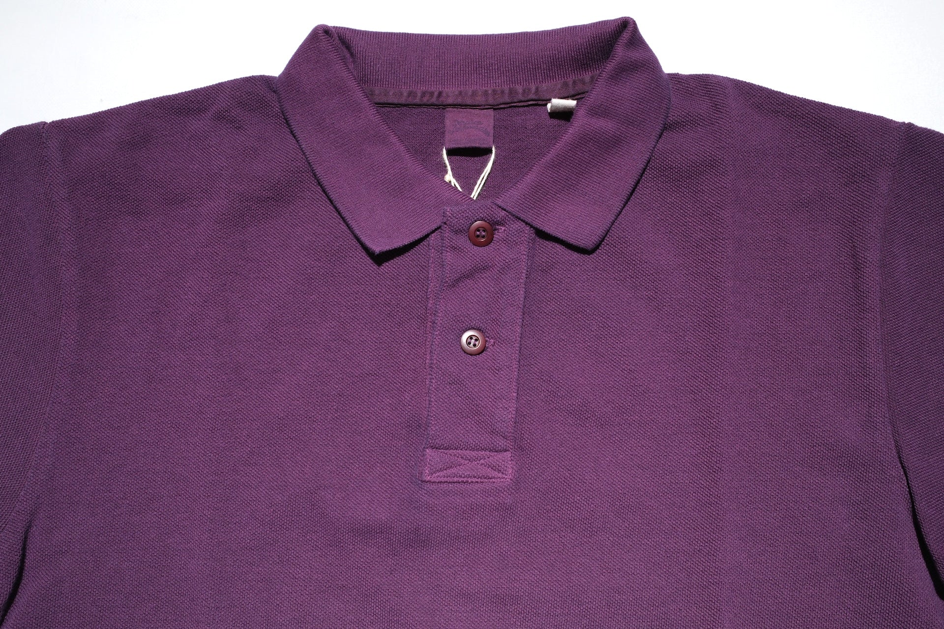 UES Ultra-Heavyweight Slubby Polo Shirt (Purple)