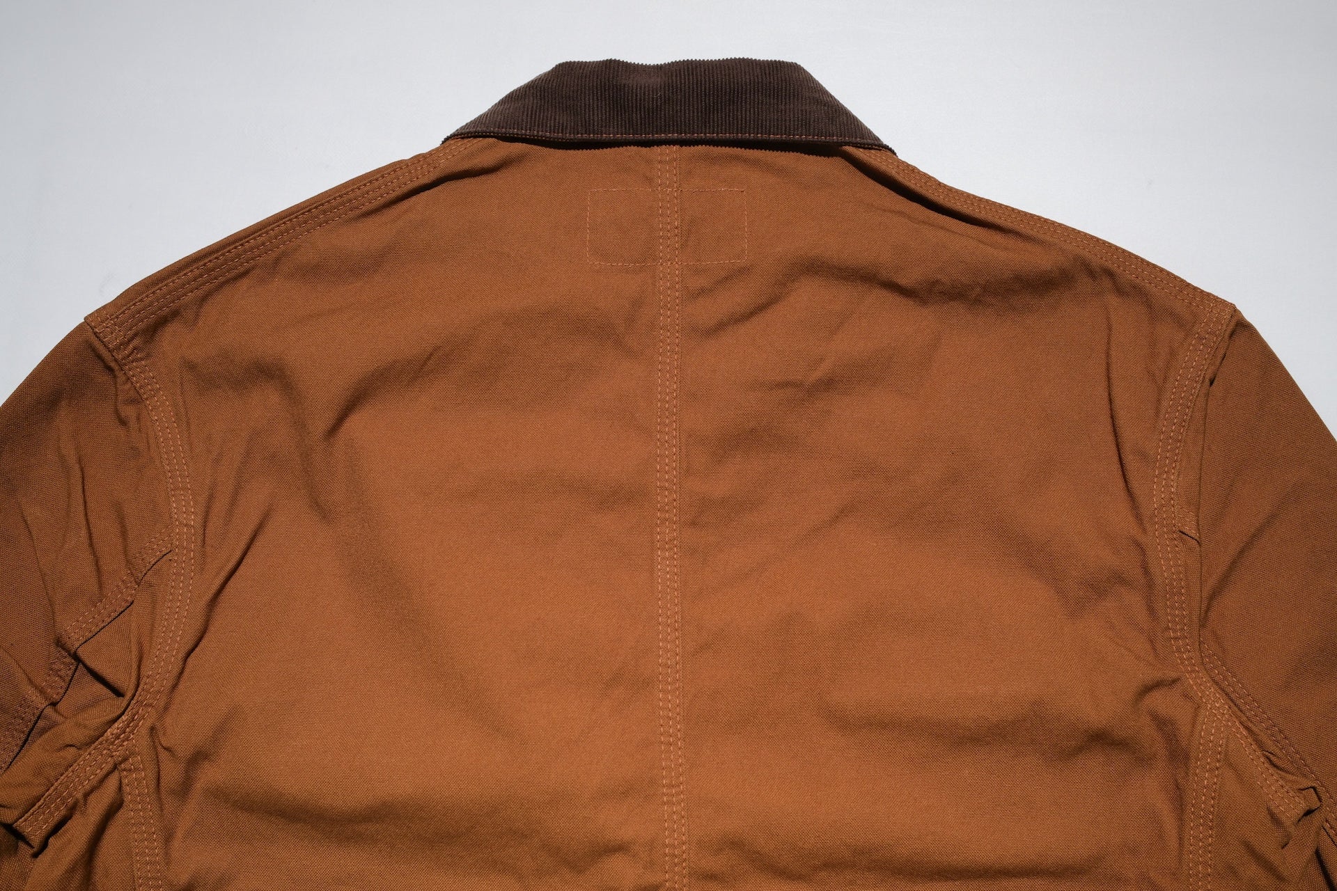 The Flat Head 11oz Duck Canvas Worker Jacket (Brown)