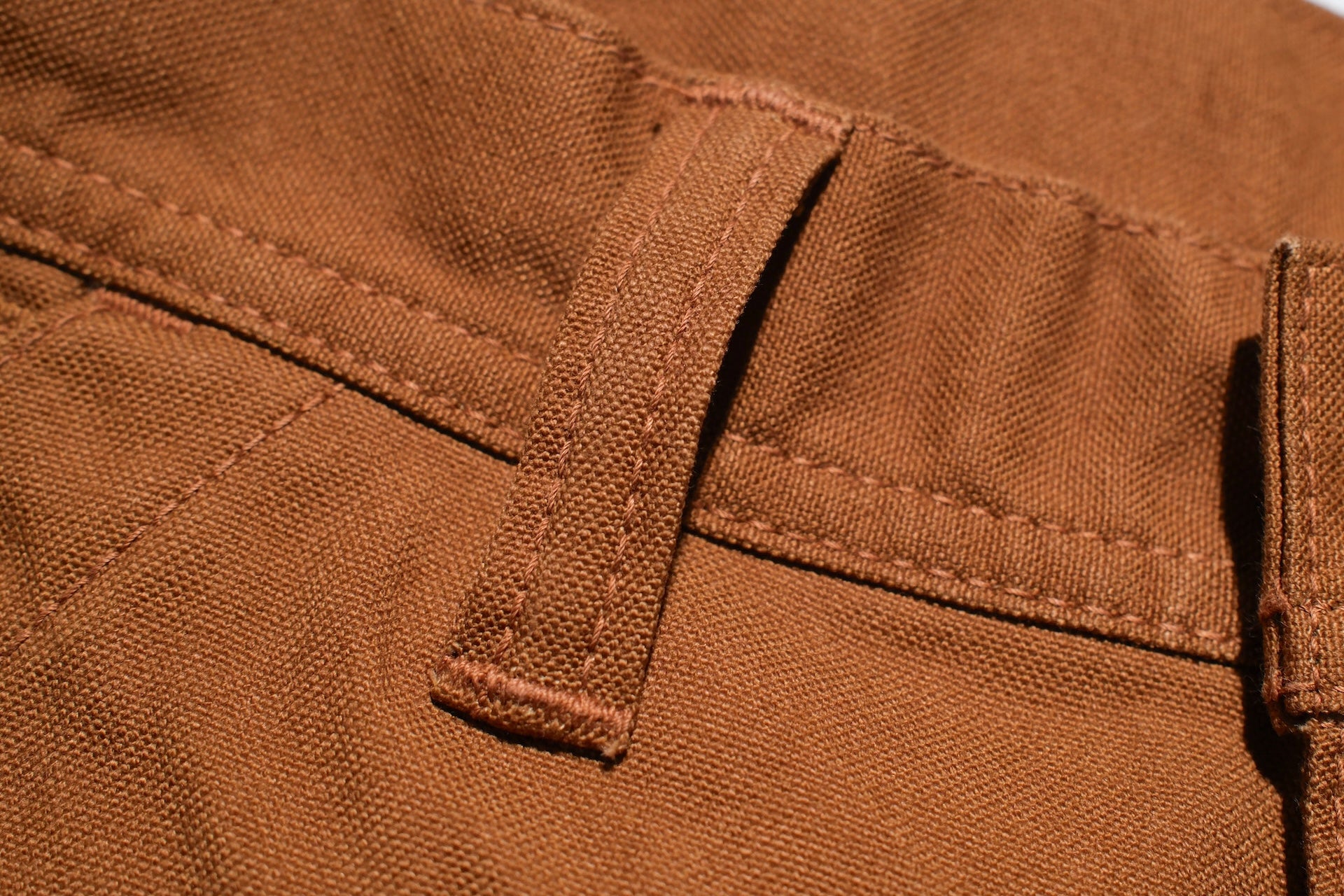 The Flat Head 11oz Duck Canvas Worker Pants (Brown)