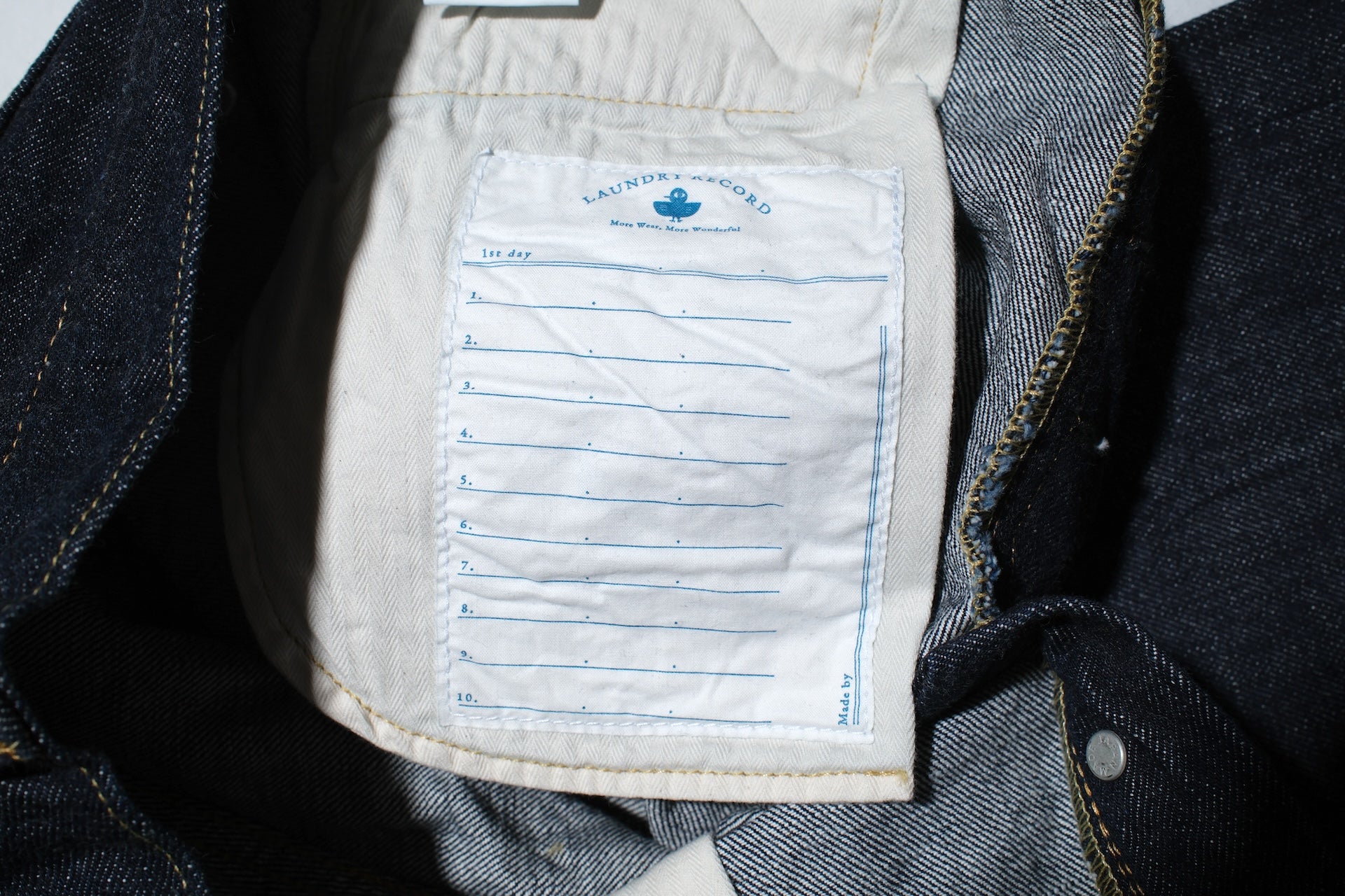Omoto Denim 13.5oz Indigo Dyed “Ultimate-Comfort” 0415 Denim (Relaxed Tapered fit)