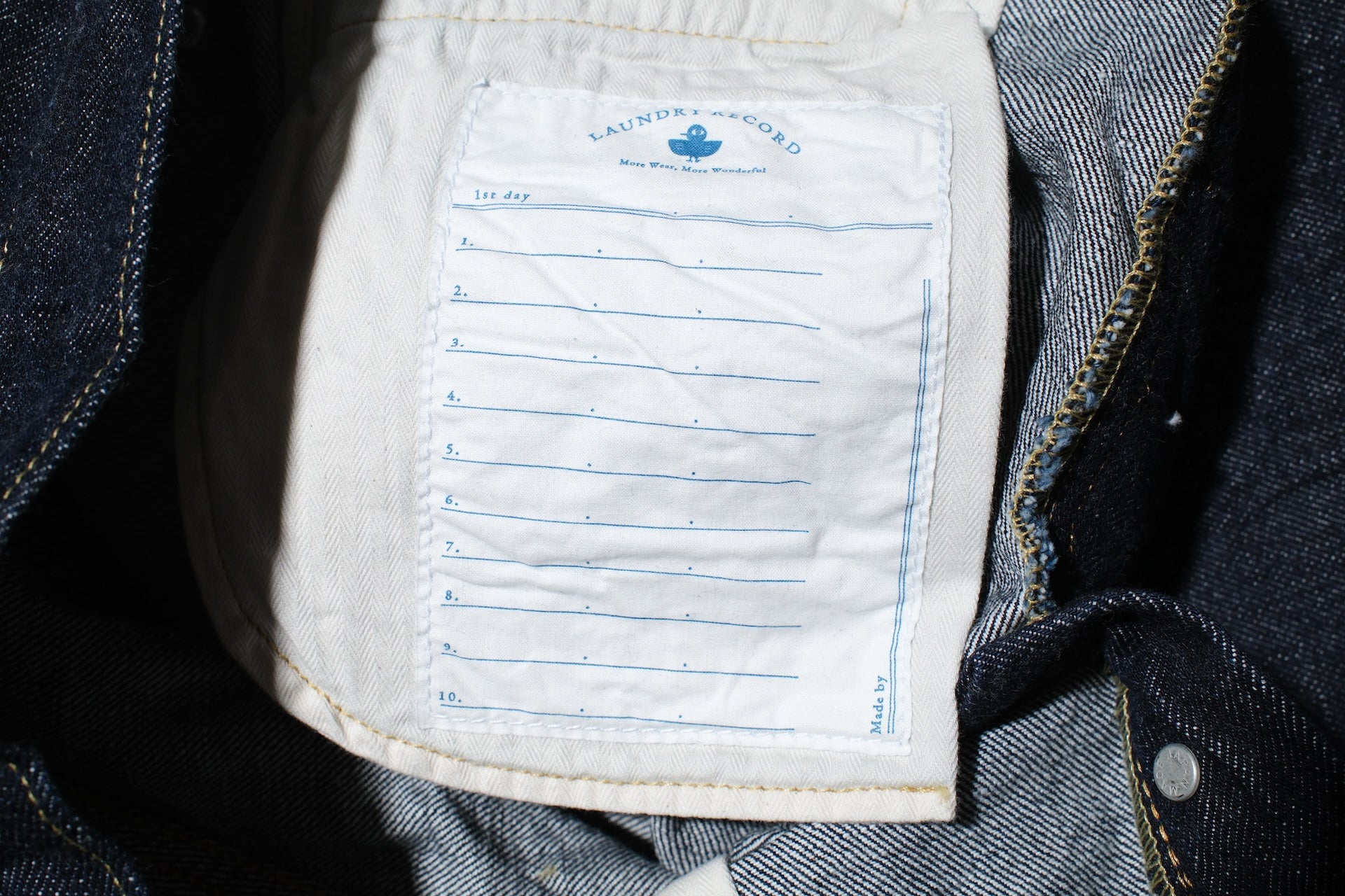 Omoto Denim 13.5oz Indigo Dyed “Ultimate-Comfort” 0615 Denim (Modern Straight fit)