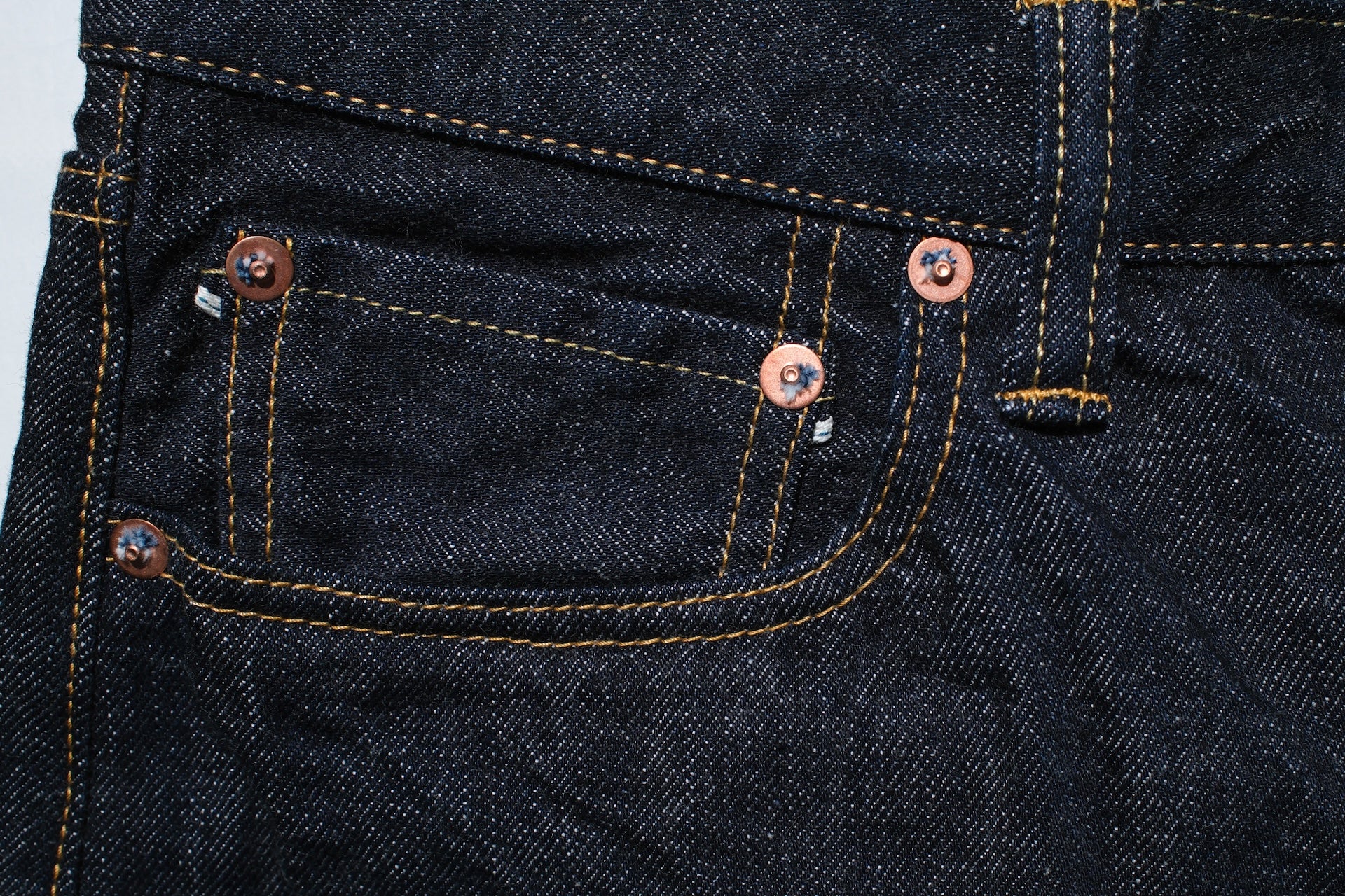Omoto Denim 13.5oz Indigo Dyed “Ultimate-Comfort” 0615 Denim (Modern Straight fit)