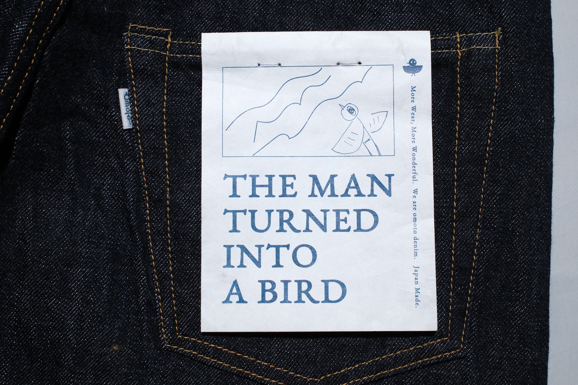 Omoto Denim 13.5oz Indigo Dyed “Ultimate-Comfort” 0615 Denim (Modern Straight fit)