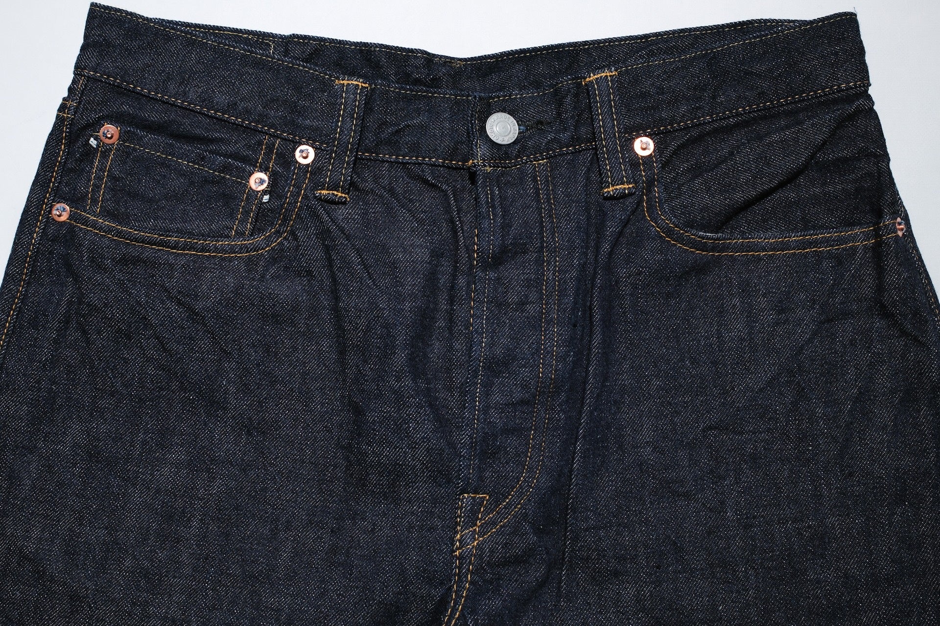 Omoto Denim 13.5oz Indigo Dyed “Ultimate-Comfort” 0615 Denim (Modern Straight fit)