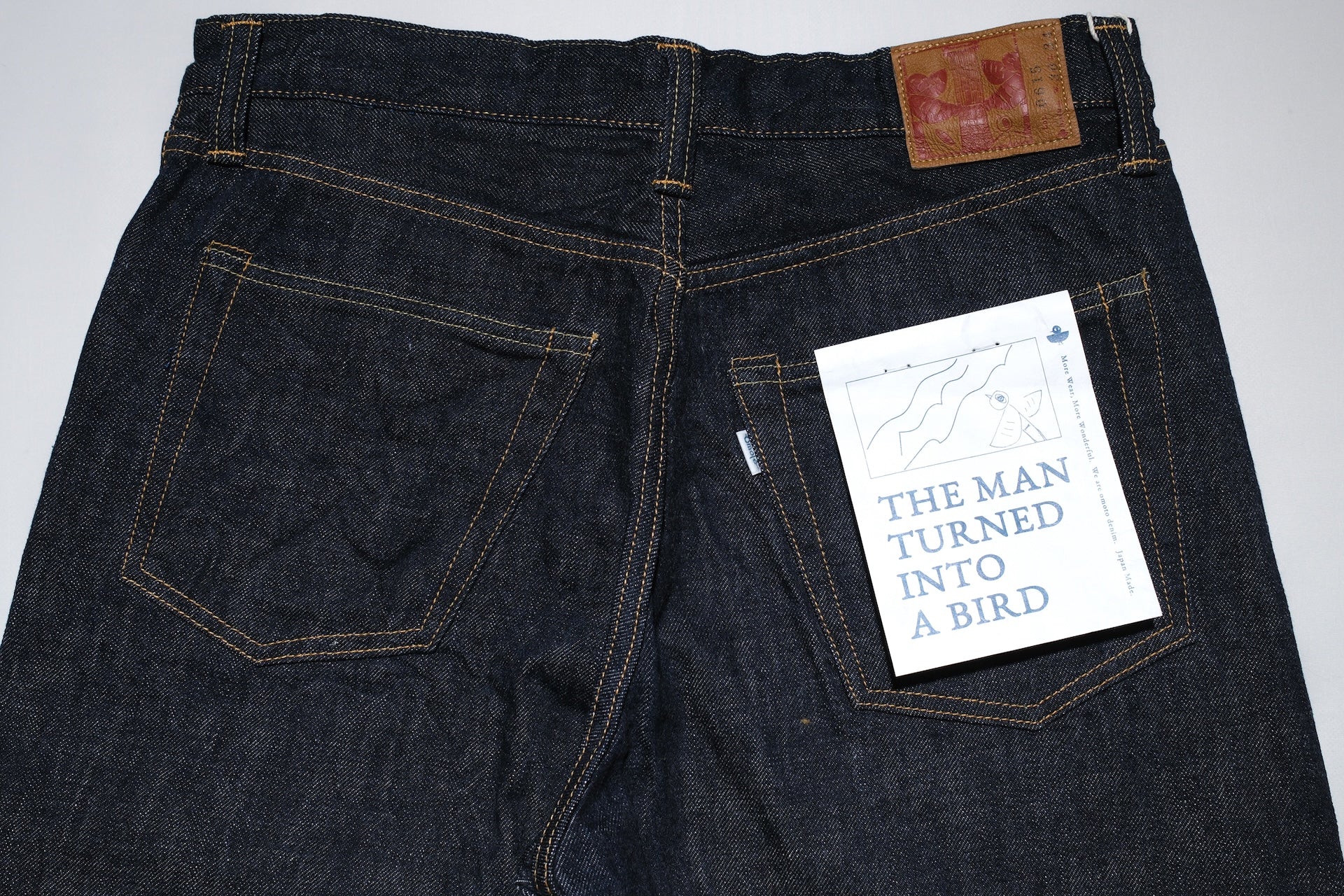 Omoto Denim 13.5oz Indigo Dyed “Ultimate-Comfort” 0615 Denim (Modern Straight fit)