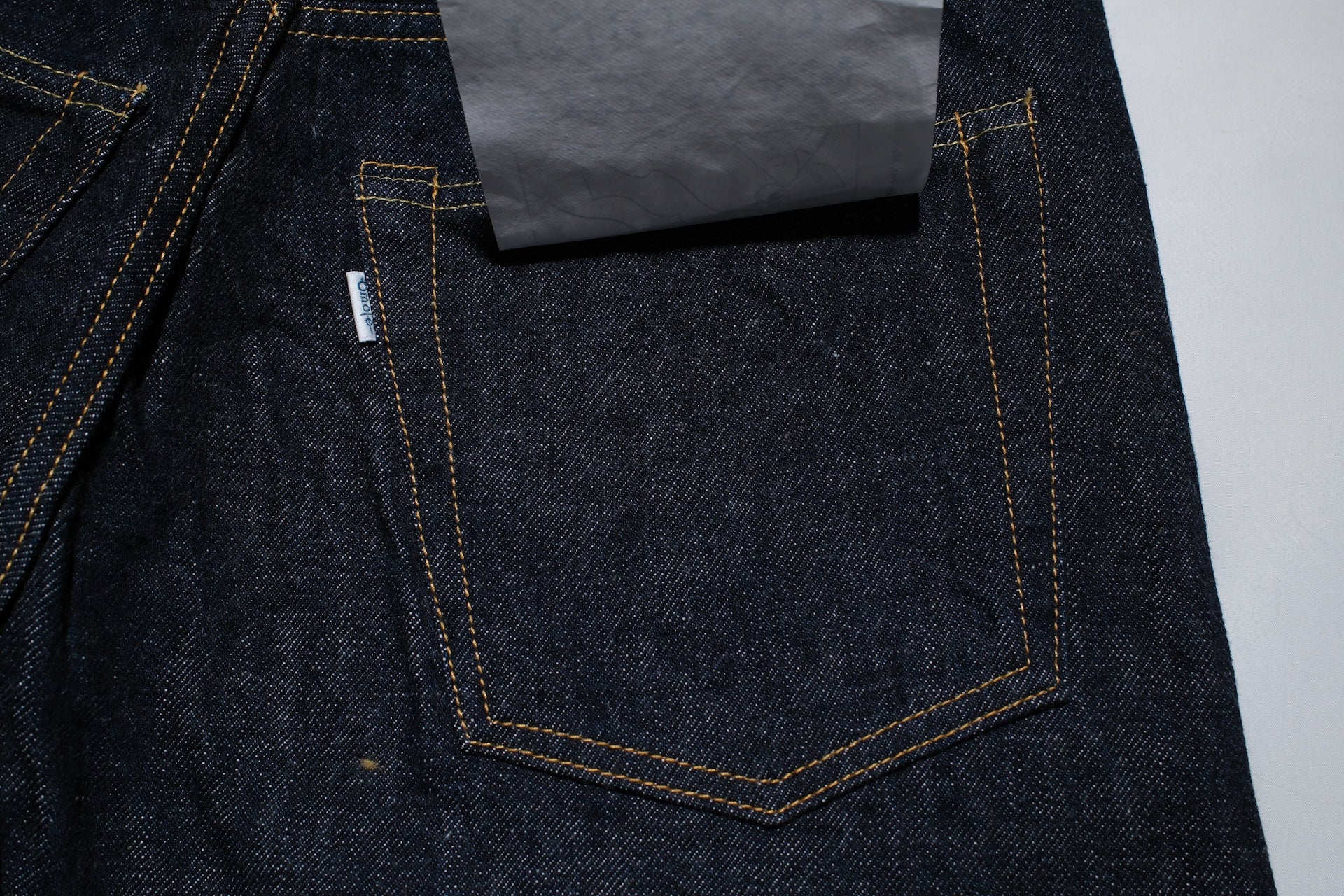 Omoto Denim 13.5oz Indigo Dyed “Ultimate-Comfort” 0415 Denim (Relaxed Tapered fit)