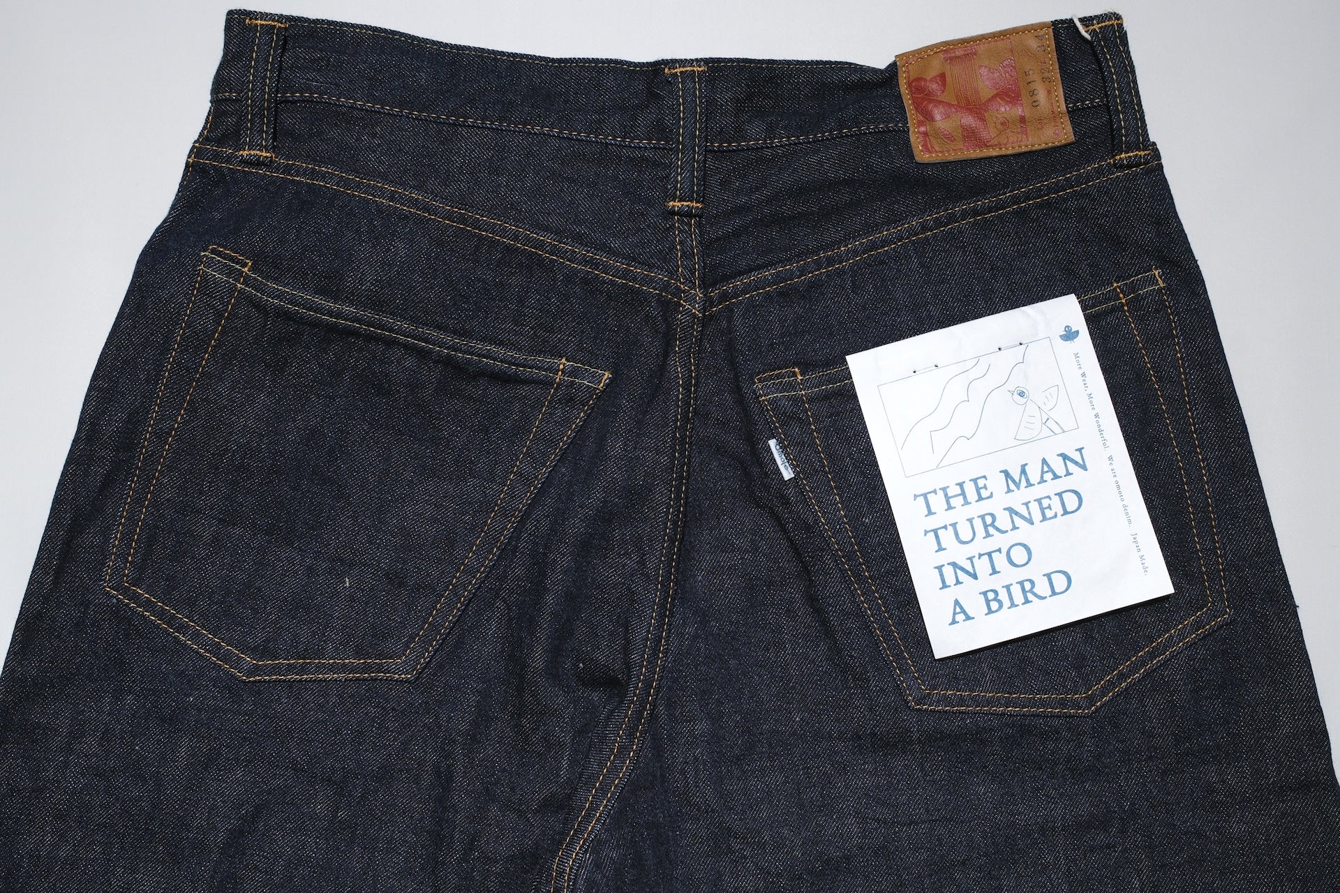 Omoto Denim 13.5oz Indigo Dyed “Ultimate-Comfort” 0815 Denim (Loose fit)
