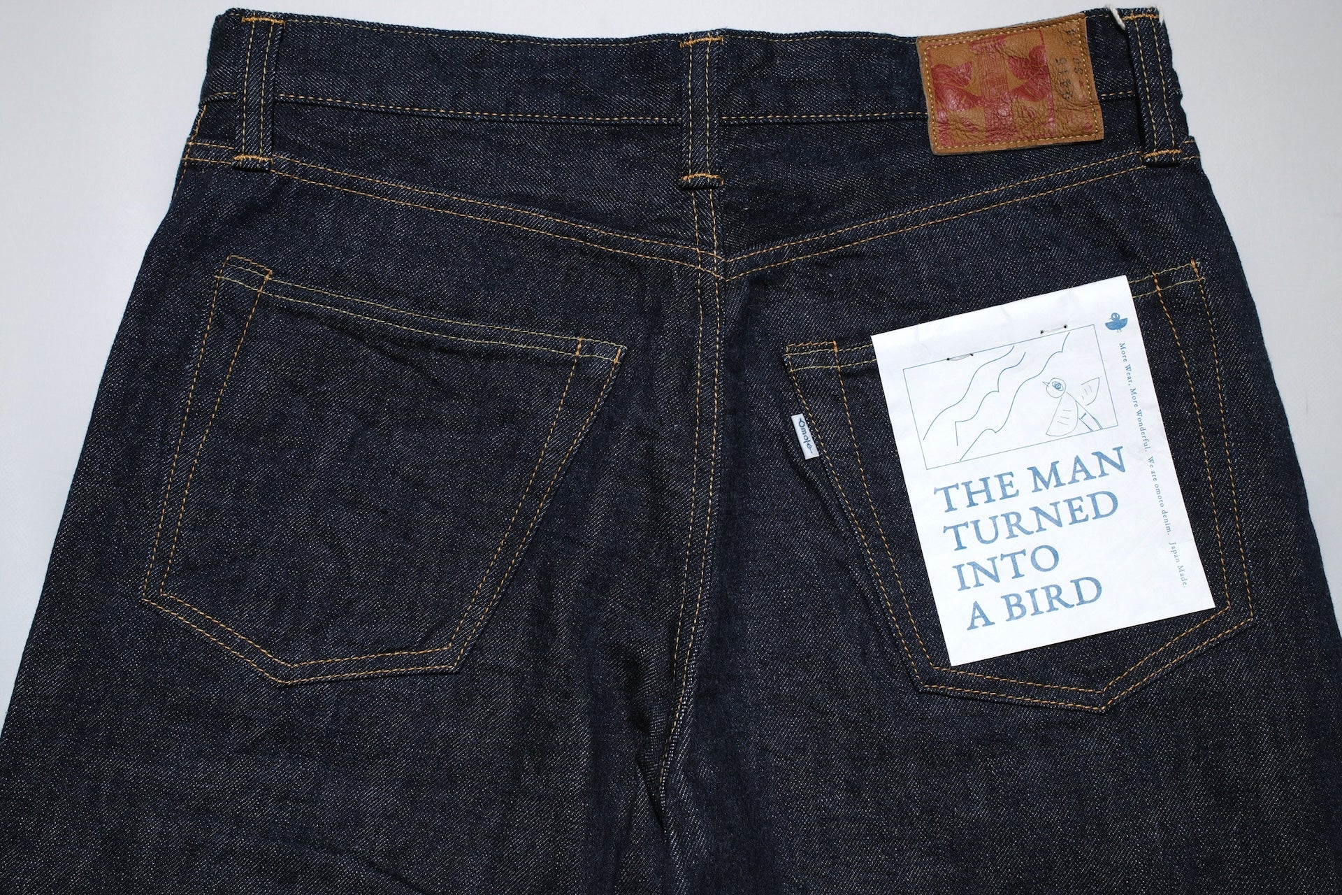 Omoto Denim 13.5oz Indigo Dyed “Ultimate-Comfort” 0415 Denim (Relaxed Tapered fit)