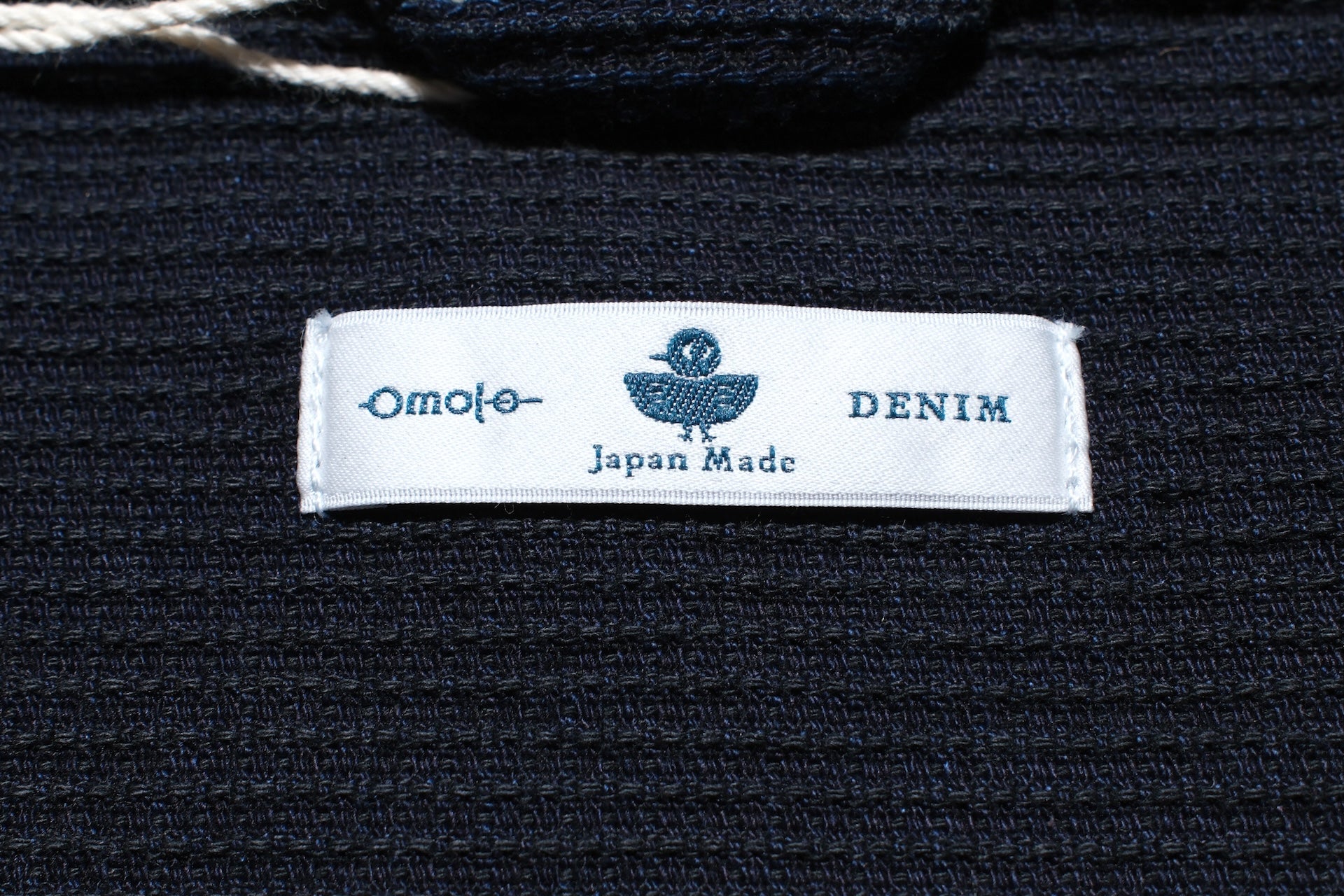 Omoto Denim 12oz Indigo Dyed “Cube Sashiko” Happi Coat