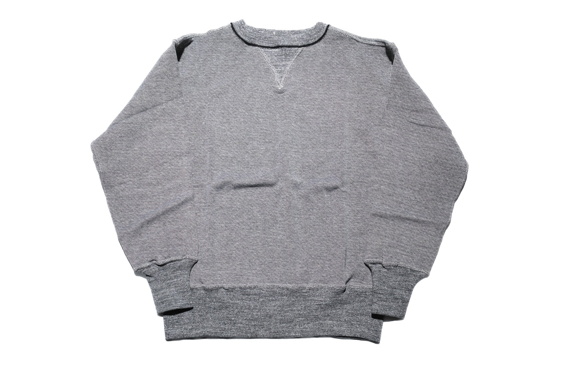 Warehouse Lot.493 11oz "Cotton Tweed" Loopwheeled Sweatshirt (Sumi Black)