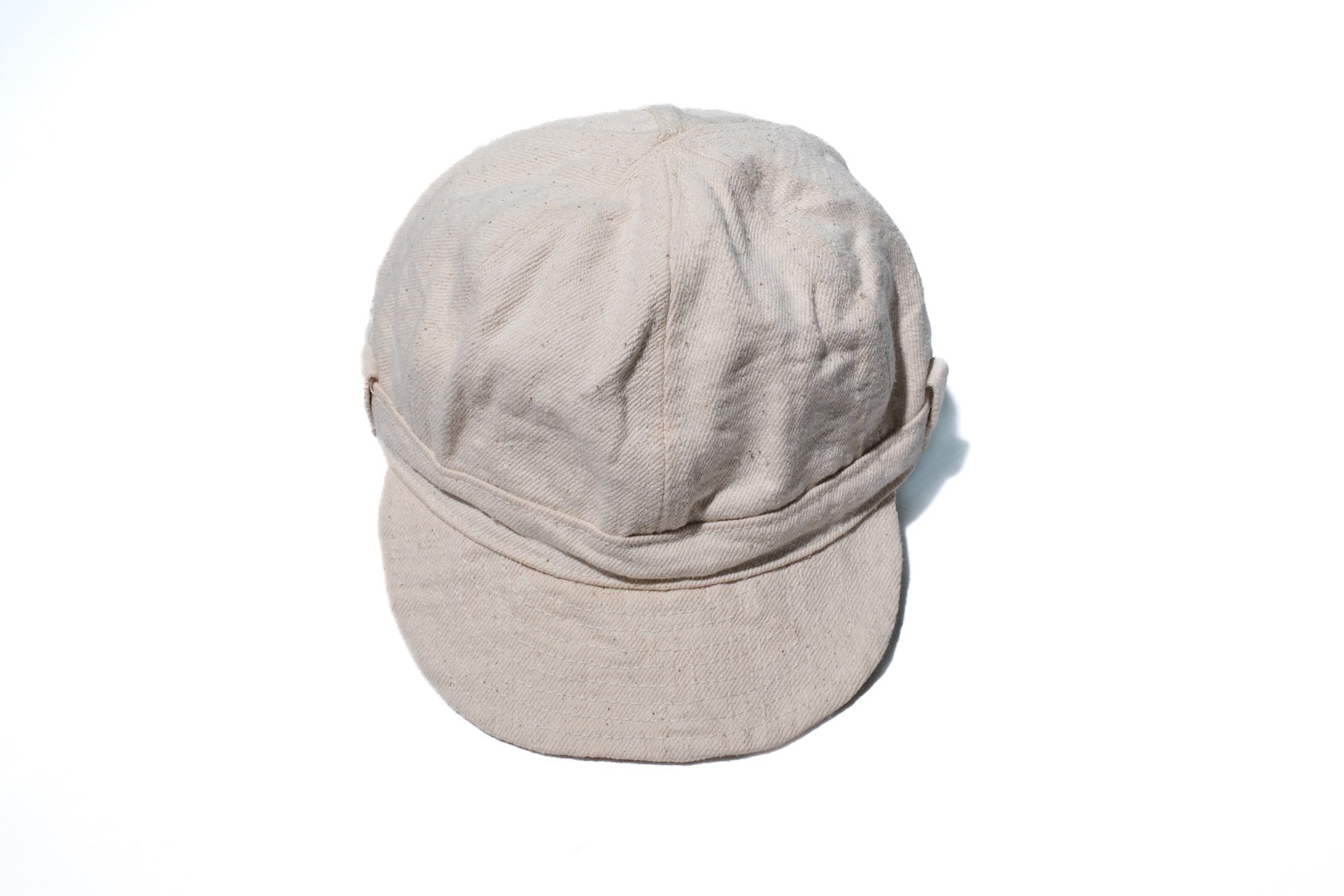 Samurai 18oz "Kinari" Denim Work Cap (Ecru)