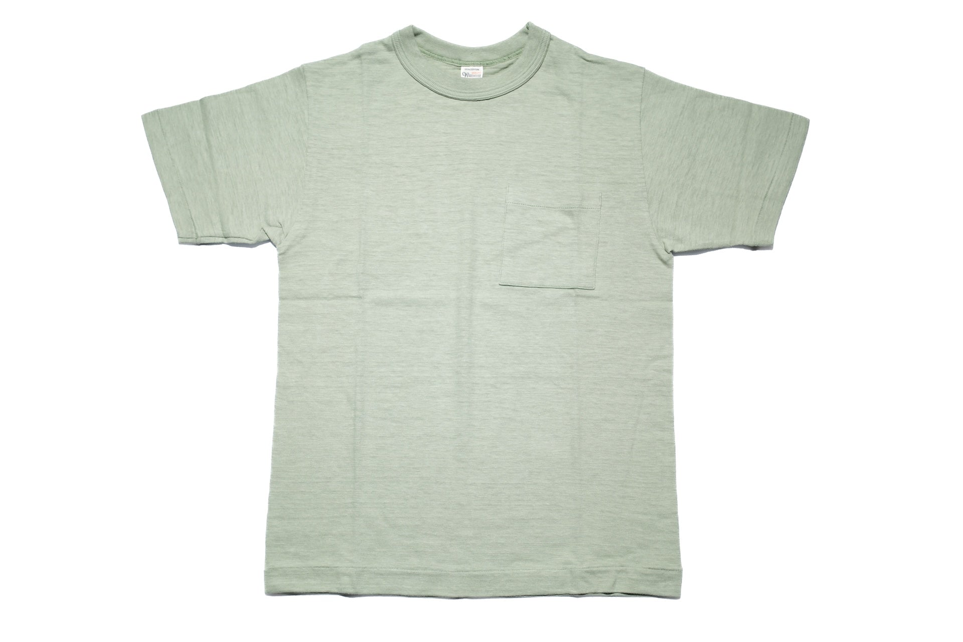Warehouse 5.5oz "Bamboo Textured" Pocket Tee (Pale Green)