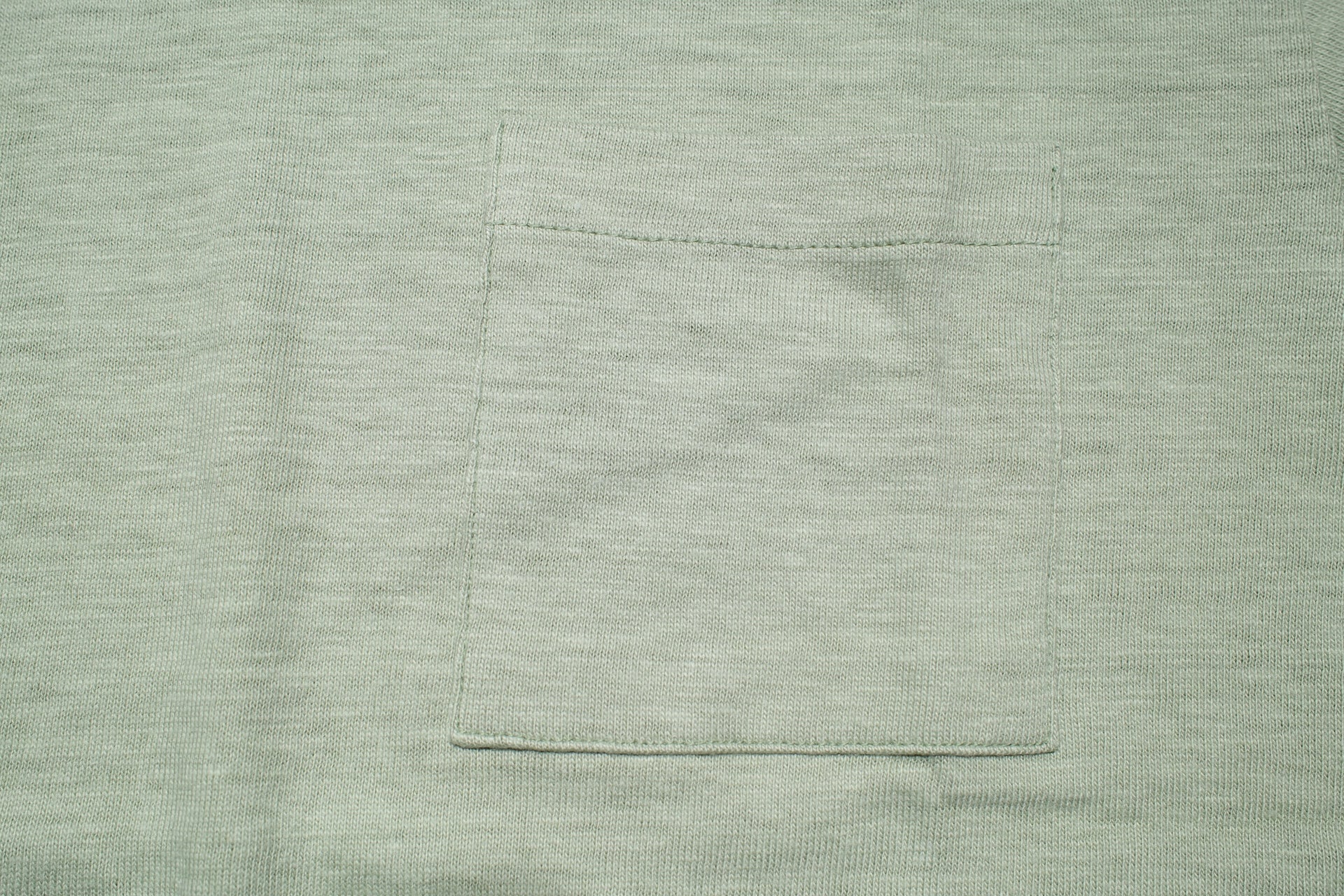 Warehouse 5.5oz "Bamboo Textured" Pocket Tee (Pale Green)