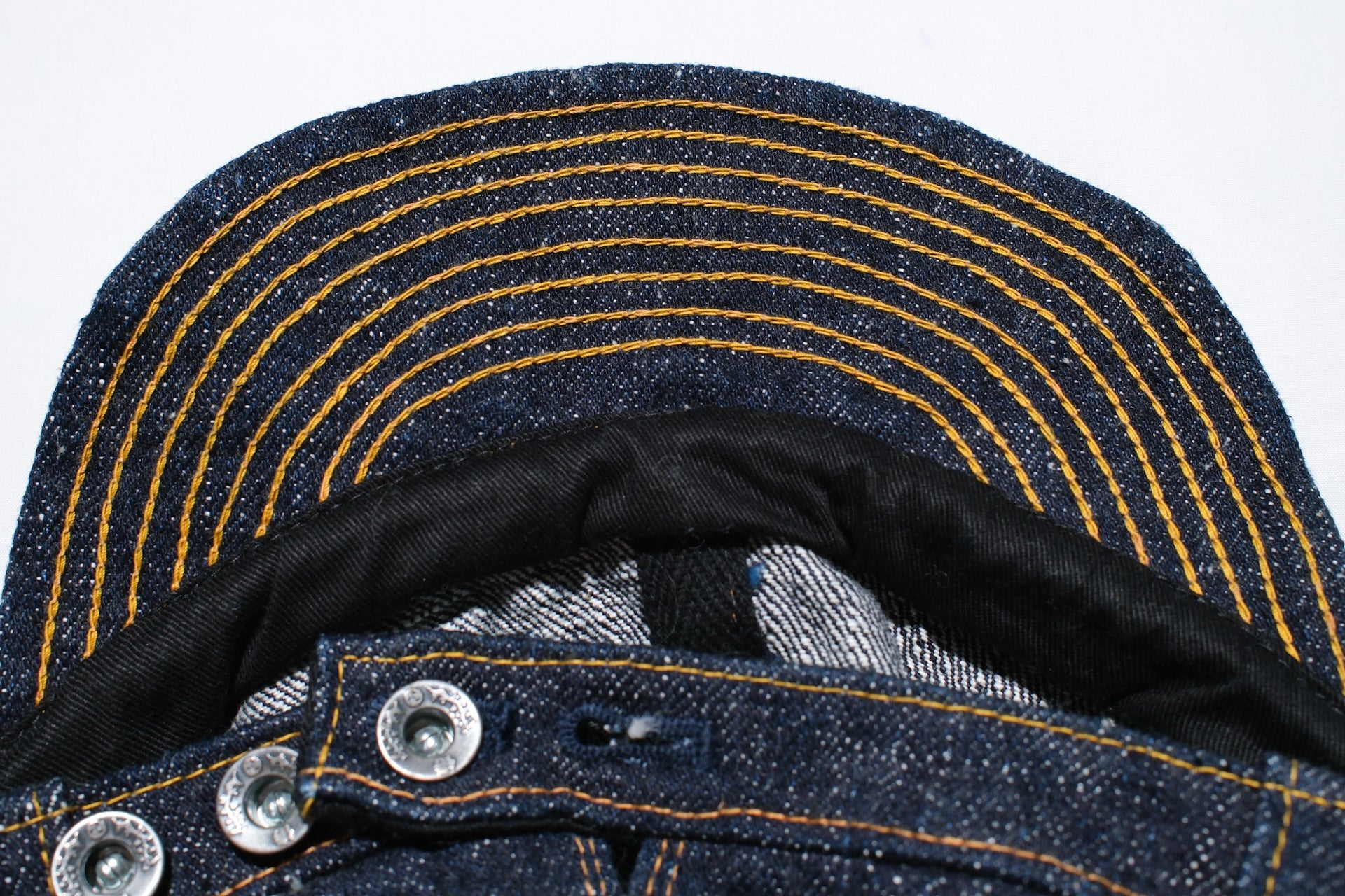 Samurai 17oz "Bushido" Denim Work Cap (Indigo)