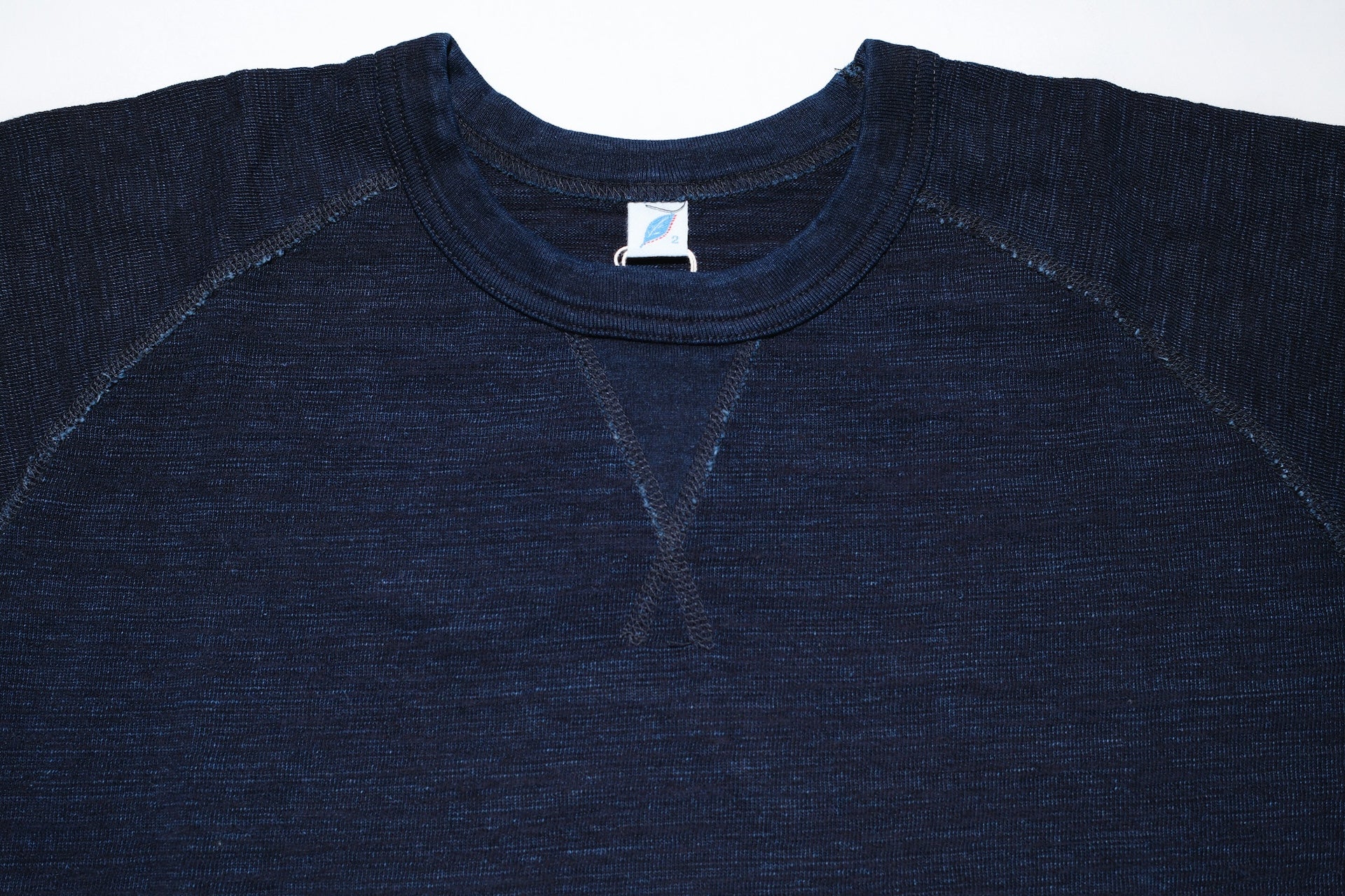 Pure Blue Japan 7oz Indigo Dyed "Slub Yarn" S/S Raglan Tee