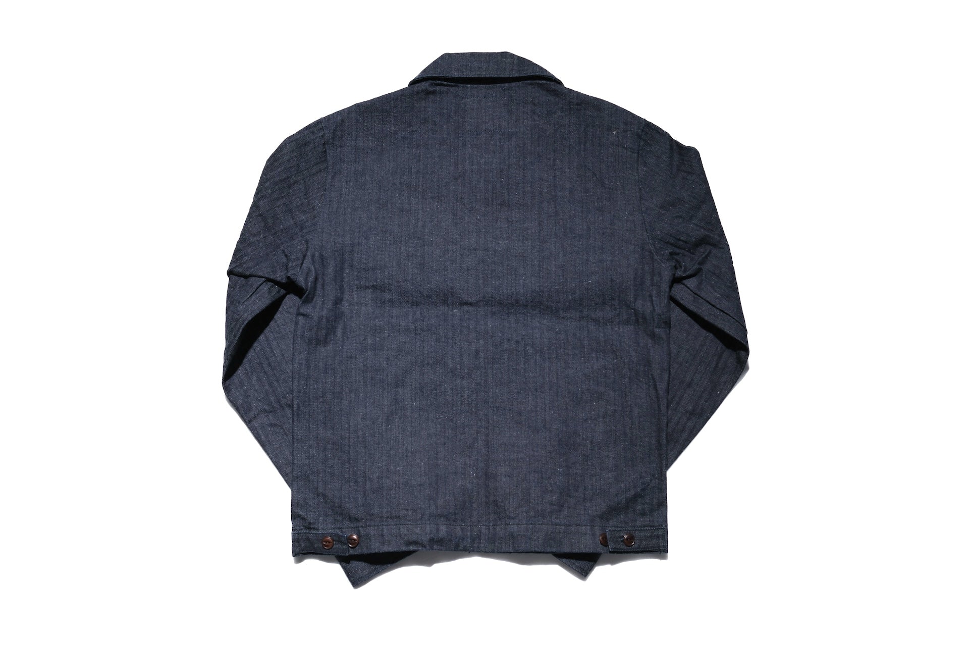 Samurai 12oz HBT "Motor Engineer" Worker Jacket (Indigo)