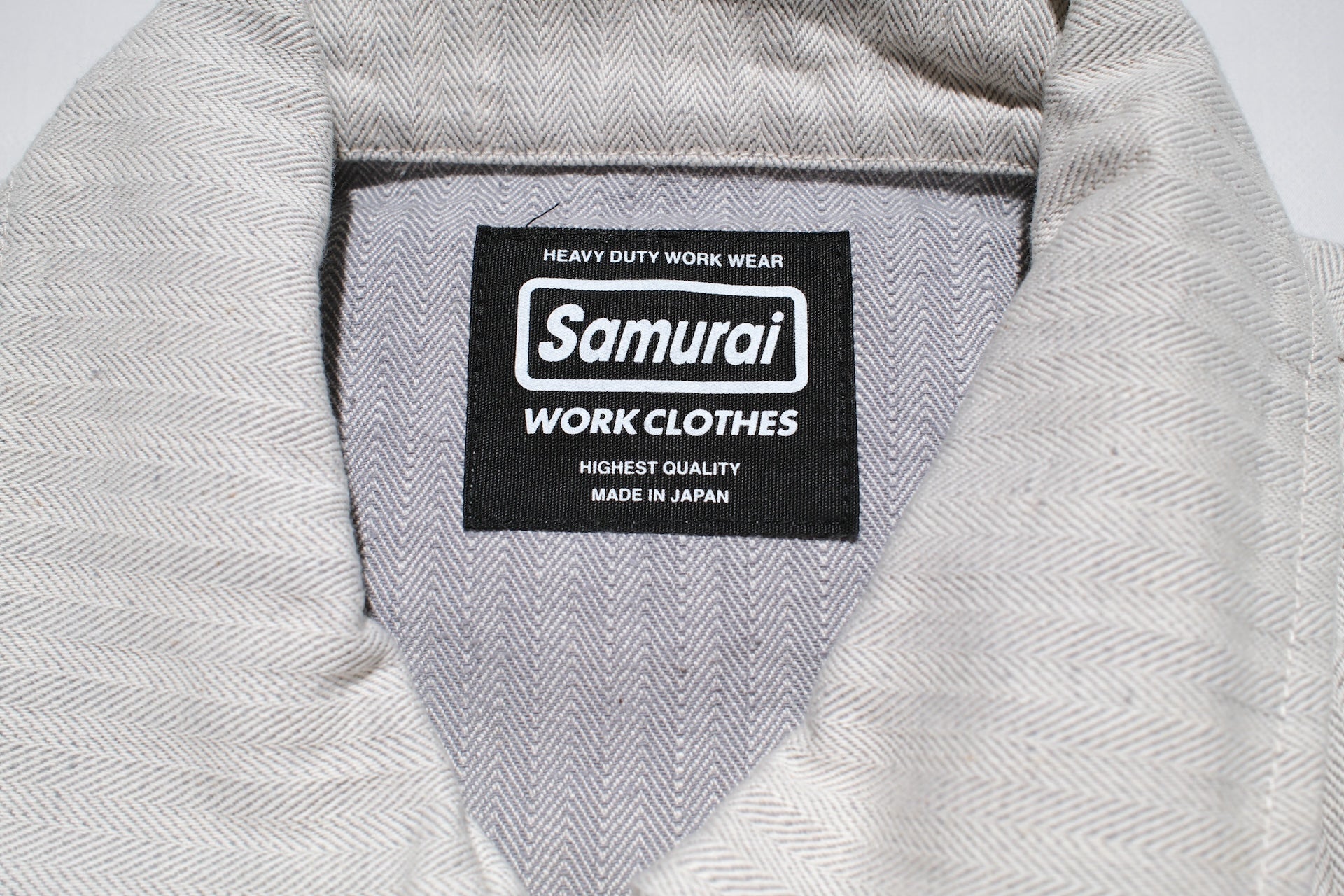 Samurai 12oz HBT "Motor Engineer" Worker Jacket (Oatmeal)