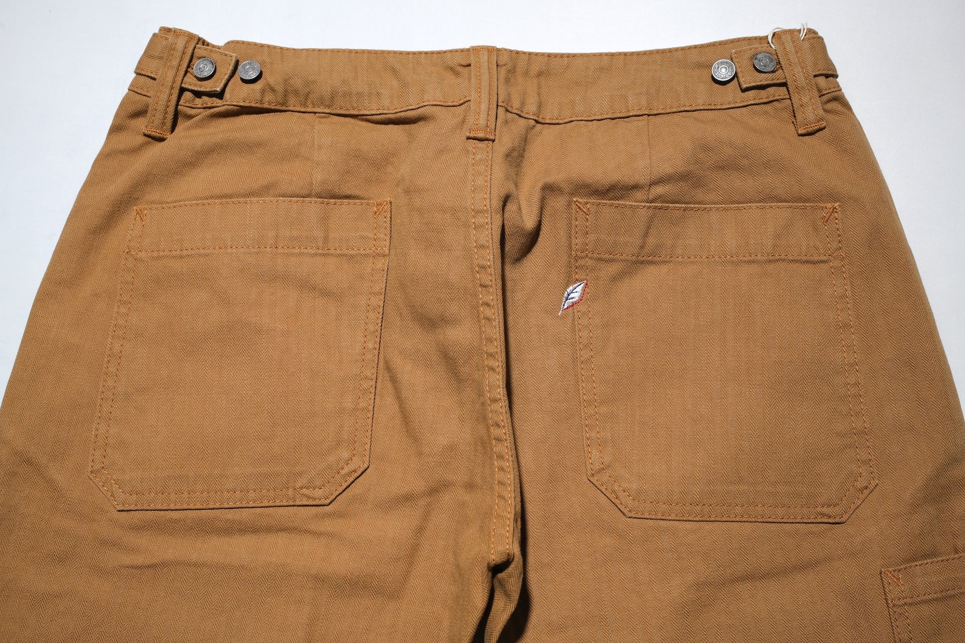 Pure Blue Japan 12oz HBT Utility Work Shorts (Camel)