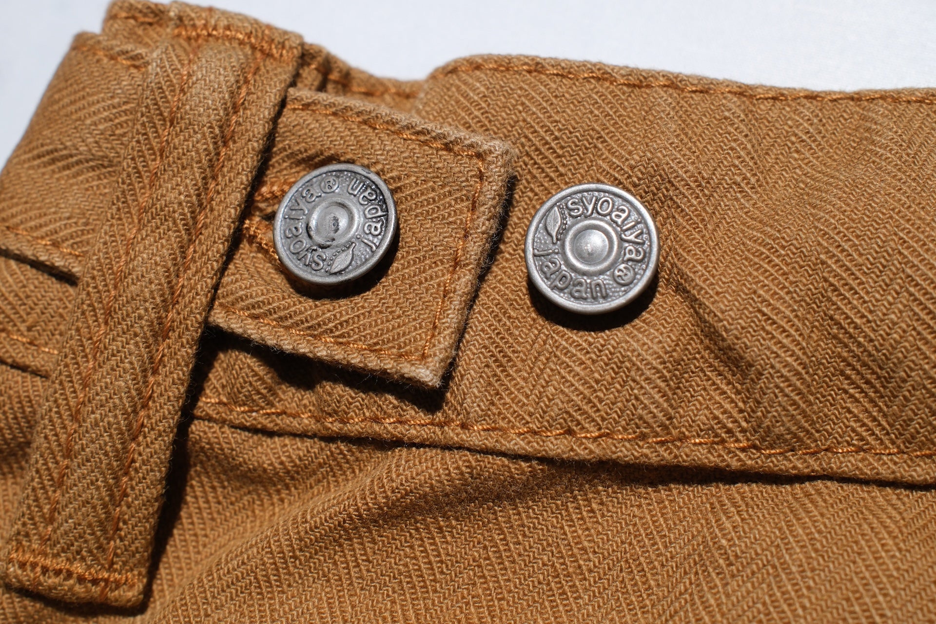 Pure Blue Japan 12oz HBT Utility Work Shorts (Camel)