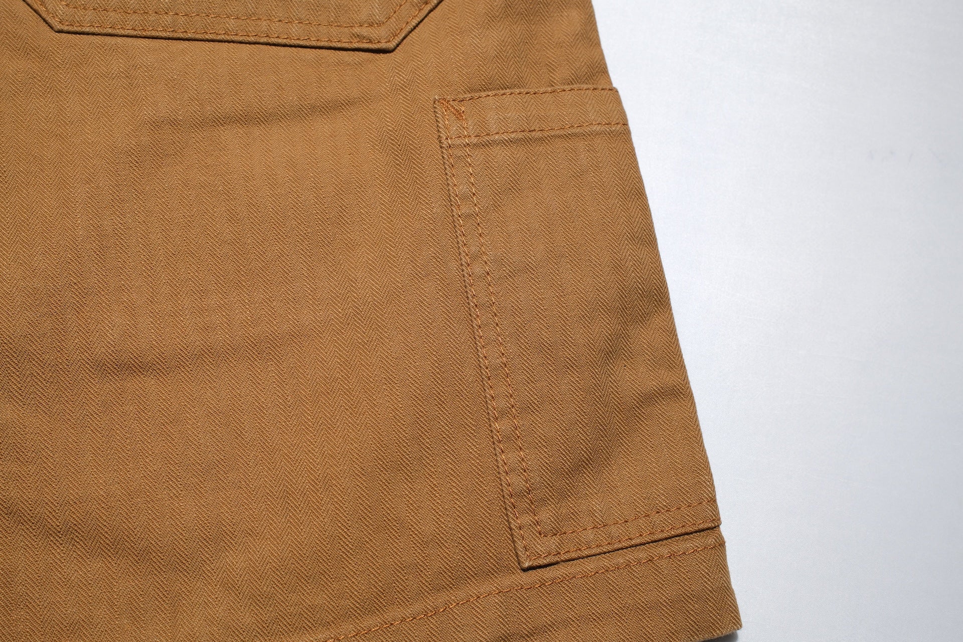 Pure Blue Japan 12oz HBT Utility Work Shorts (Camel)