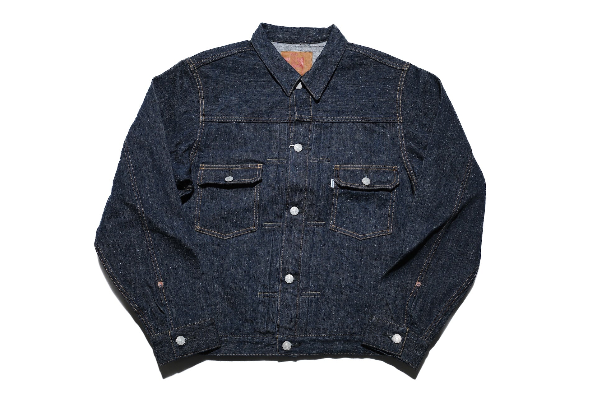 Omoto Denim 16oz Indigo Dyed “Super-Nep” Modified Type 2 Denim Jacket