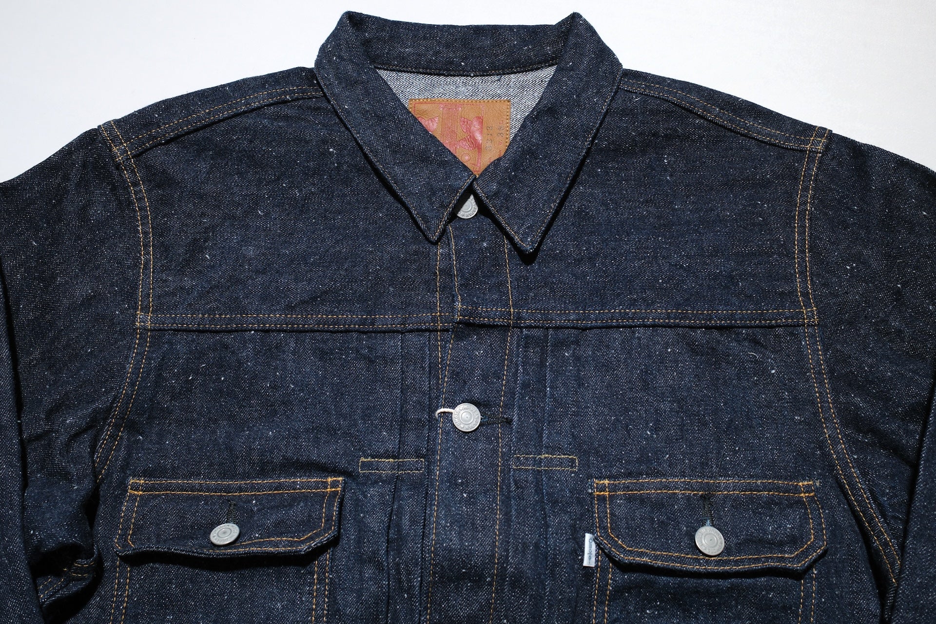 Omoto Denim 16oz Indigo Dyed “Super-Nep” Modified Type 2 Denim Jacket