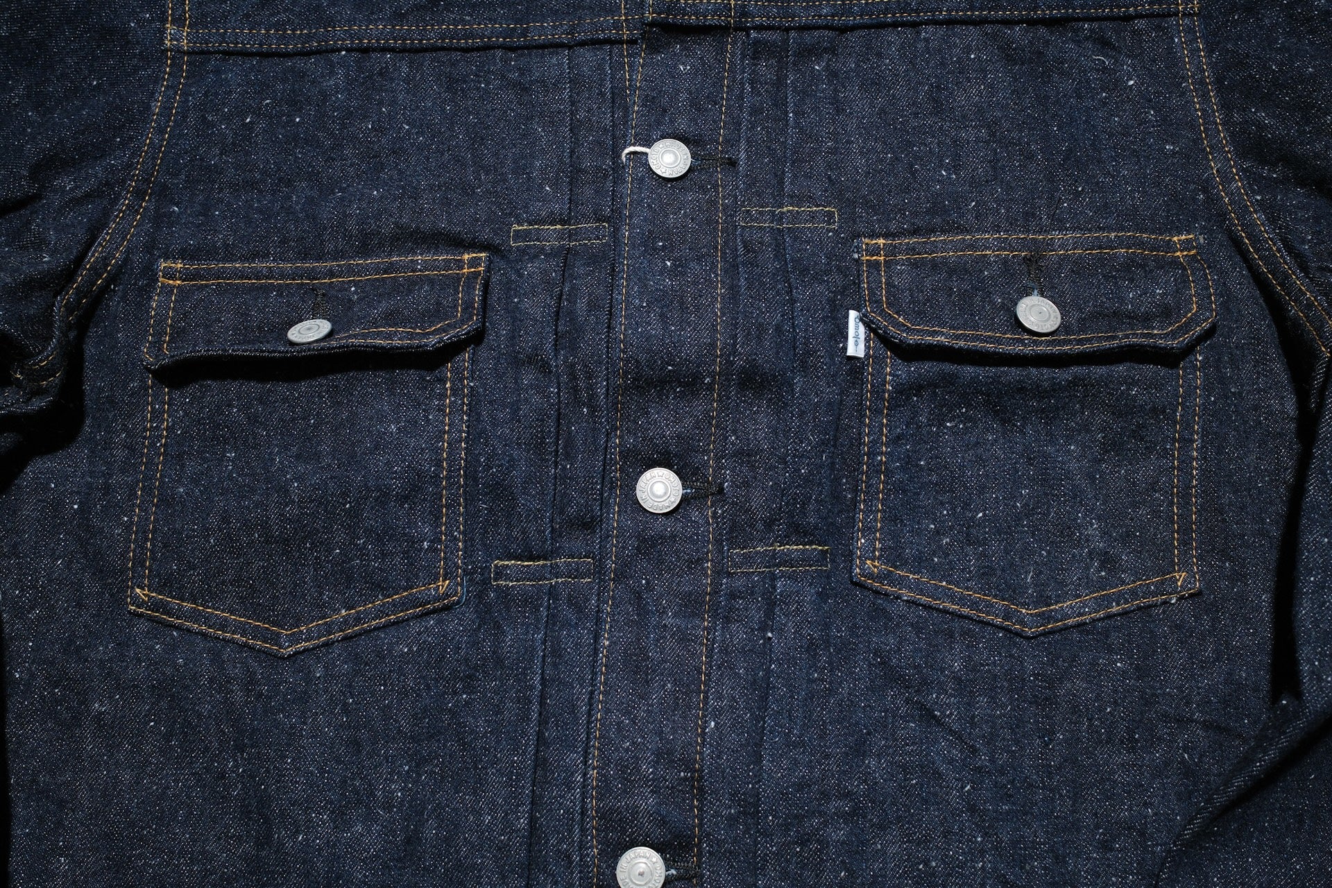 Omoto Denim 16oz Indigo Dyed “Super-Nep” Modified Type 2 Denim Jacket