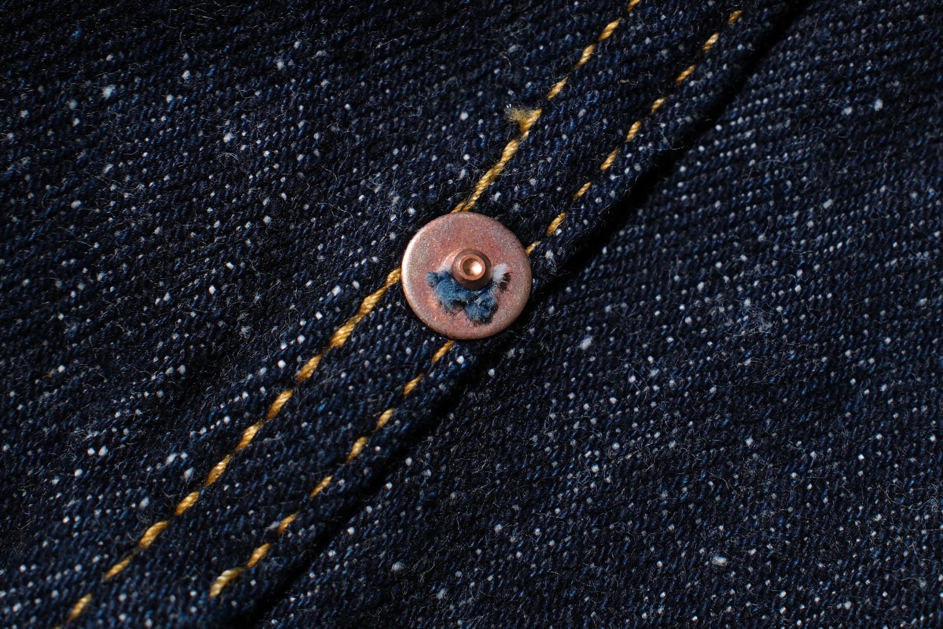 Omoto Denim 16oz Indigo Dyed “Super-Nep” Modified Type 2 Denim Jacket